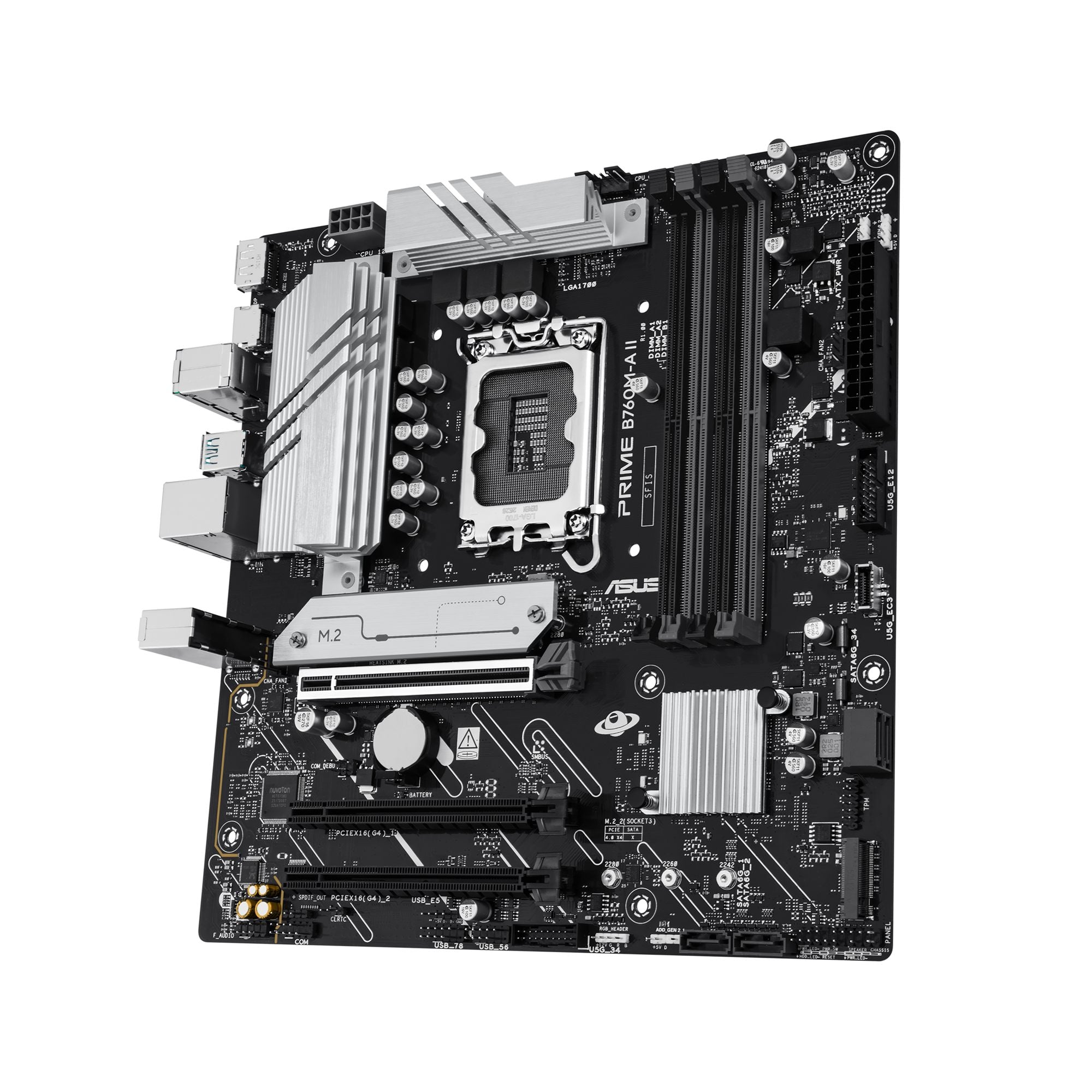 ASUS PRIME B760M-A II-CSM LGA 1700 mATX motherboard DDR5 PCIe 5.0 1xHDMI 1xDP 2xM.2 4xSATA