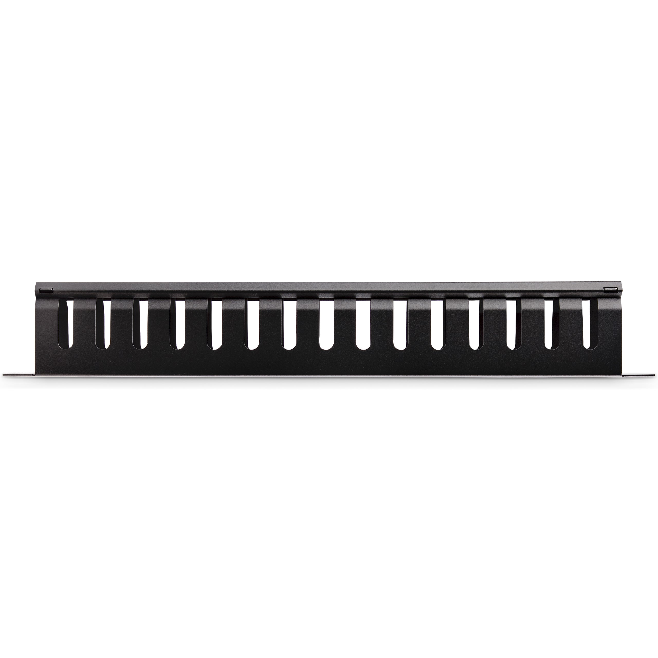 1U Finger Duct Cable Manager w/Cover
