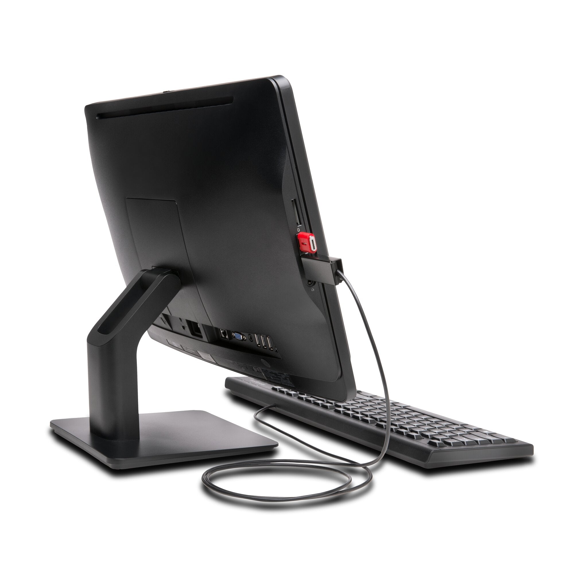 USB Lock W/Cable Guard Square