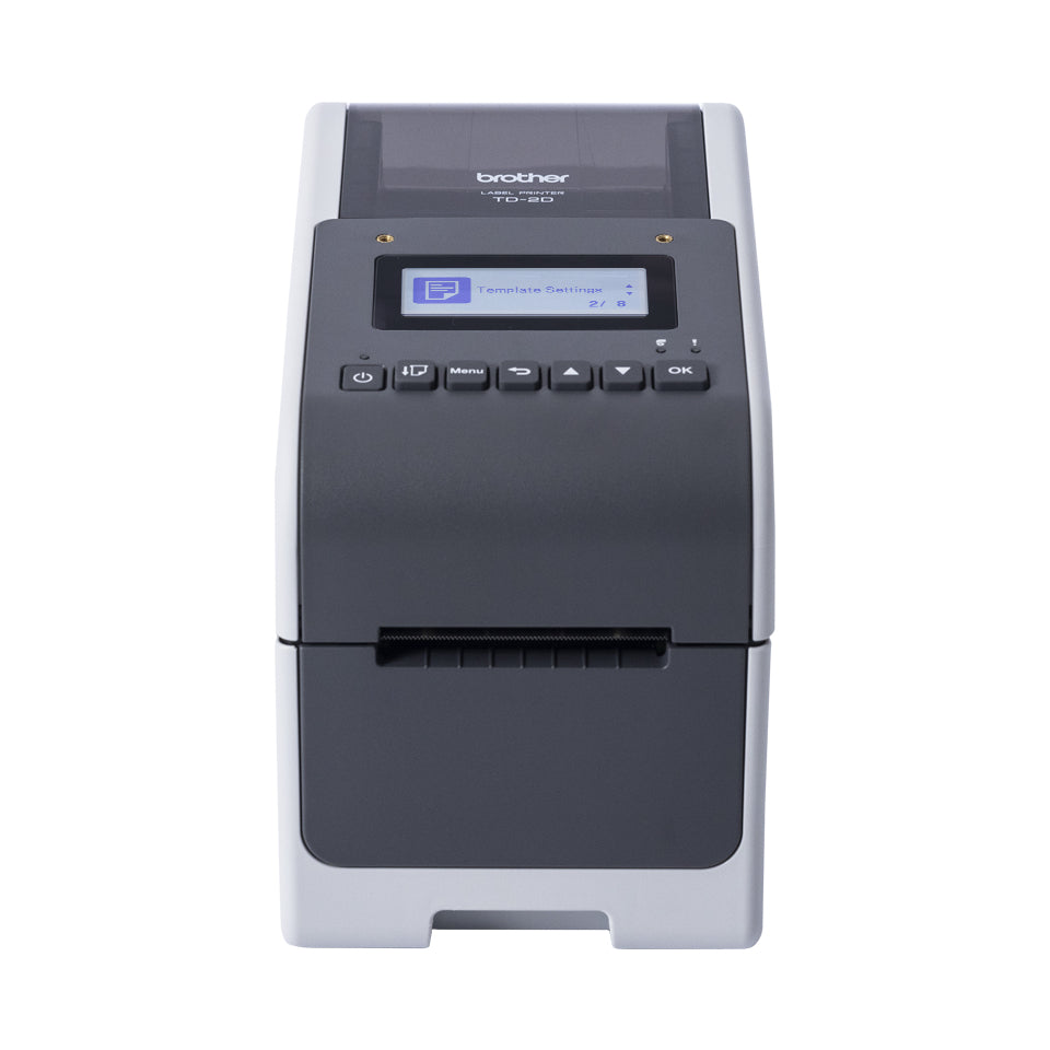 BROTHER 2p label printer USB connection 300dpi Ethernet Possible battery LCD screen Bluetooth Wi-Fi