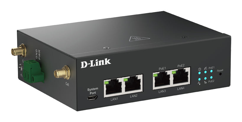 D-LINK Industrial M2M Router 5G NR PoE - Dual SIM