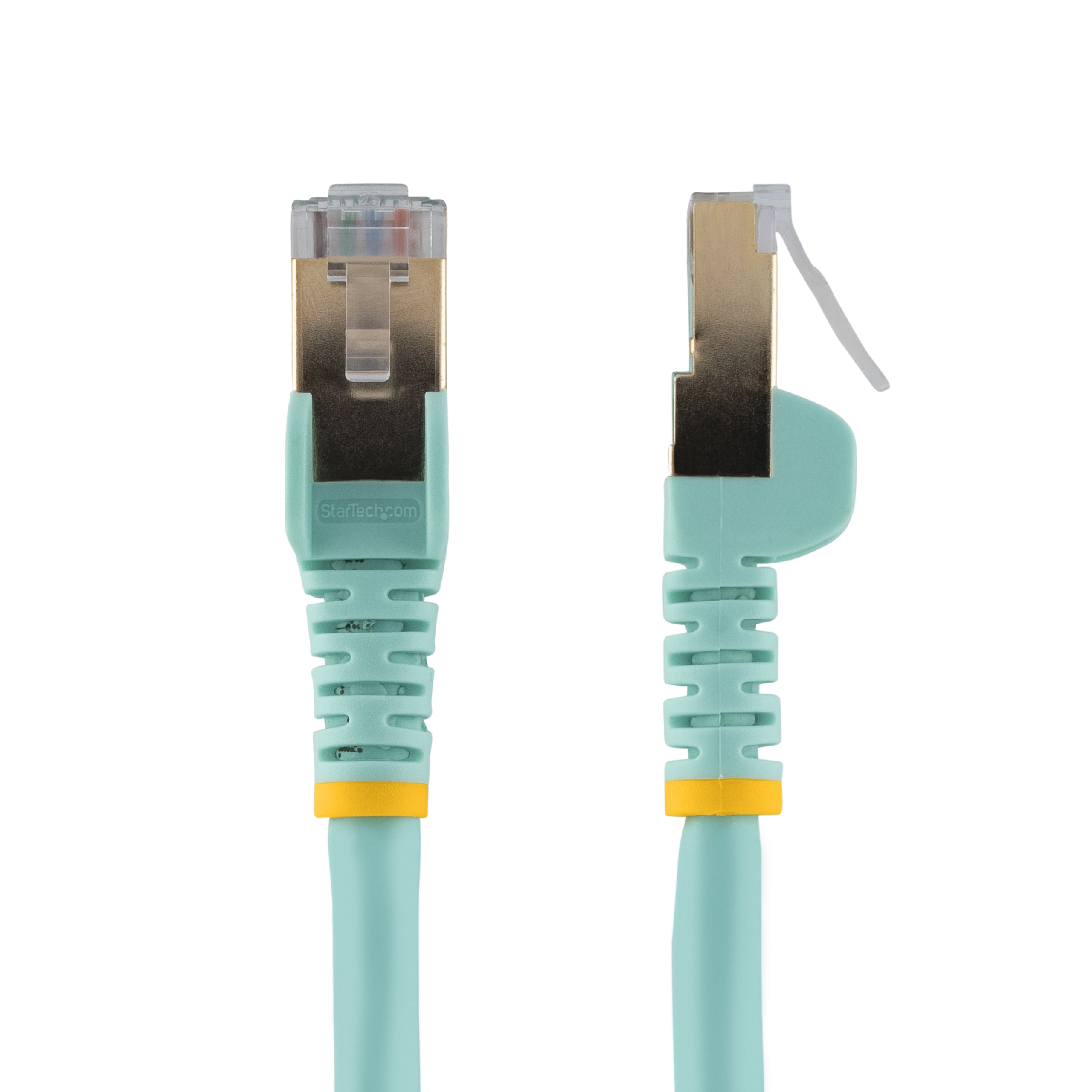 1m Aqua Cat6a Ethernet Cable - STP