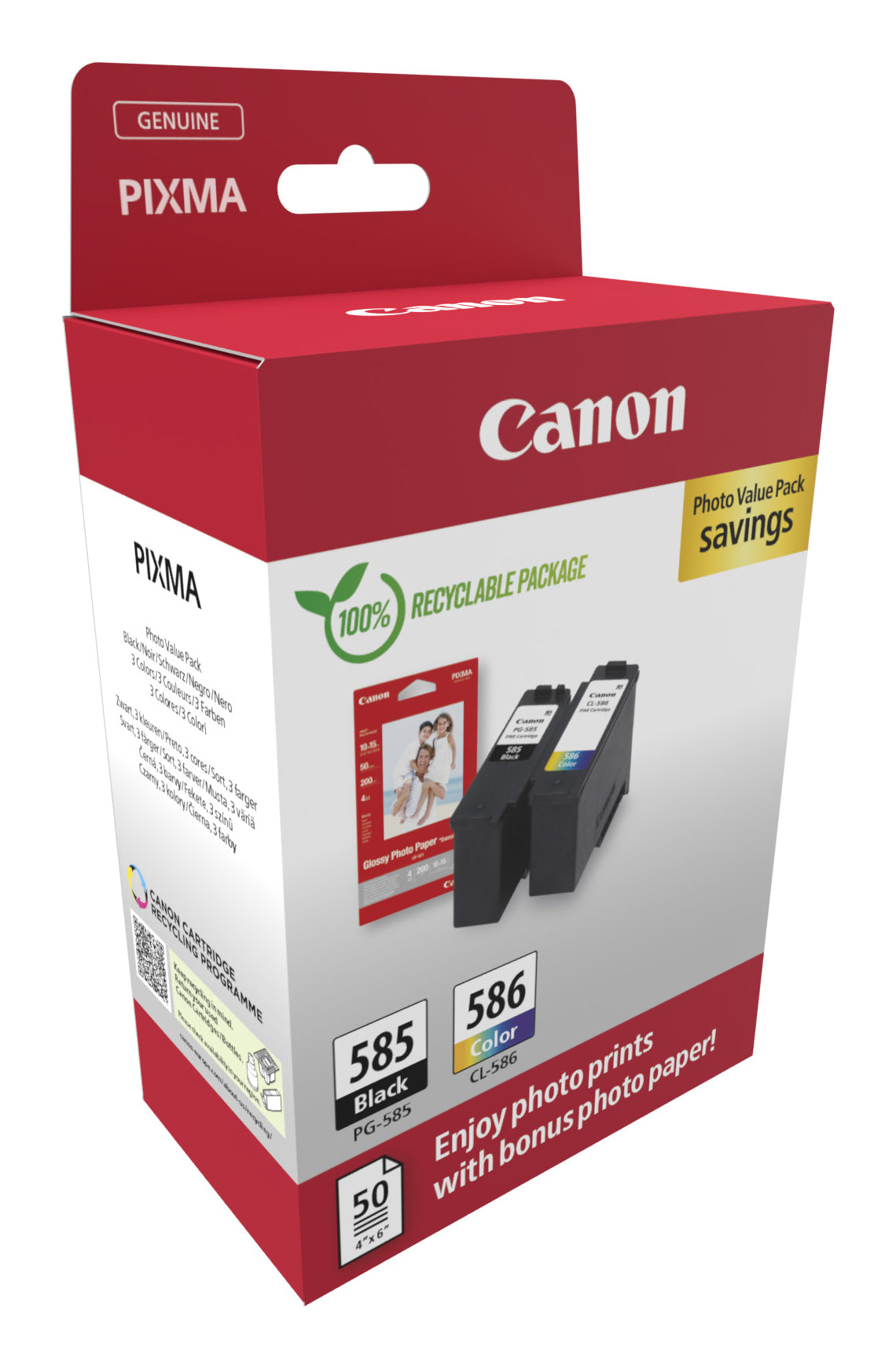 CANON PG-585/CL-586 Photo Value