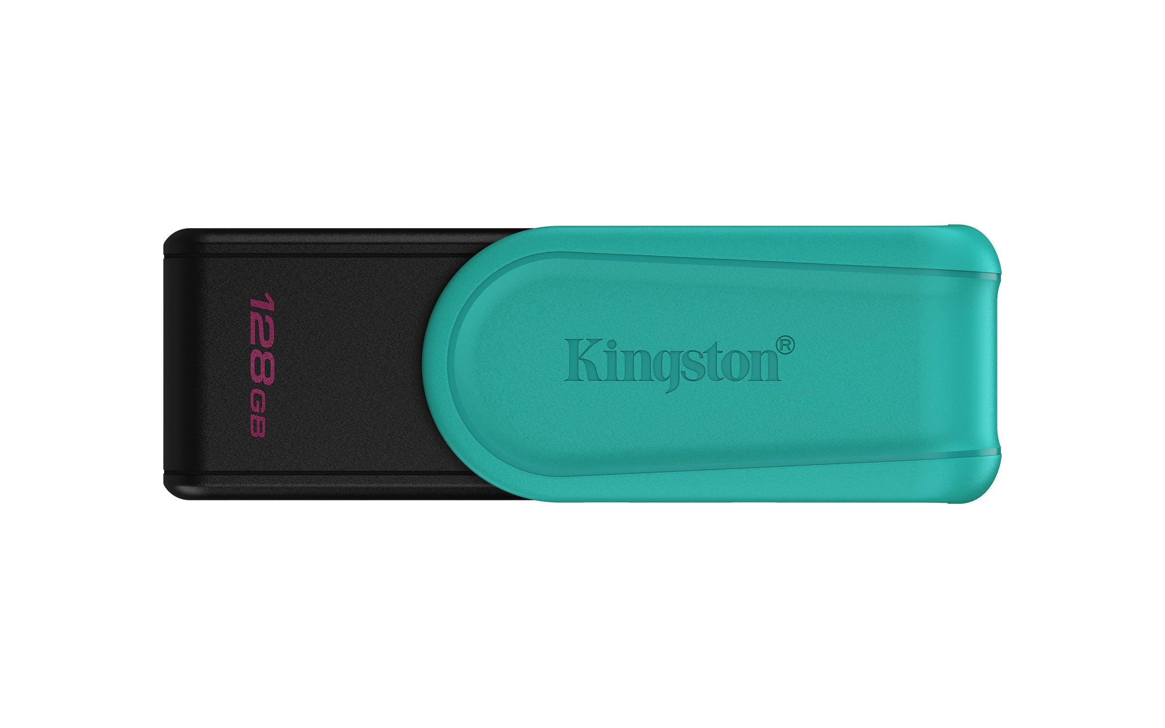 KINGSTON 128Go Portable USB 3.2 Gen 1 DataTraveler Exodia S Black/Turquoise