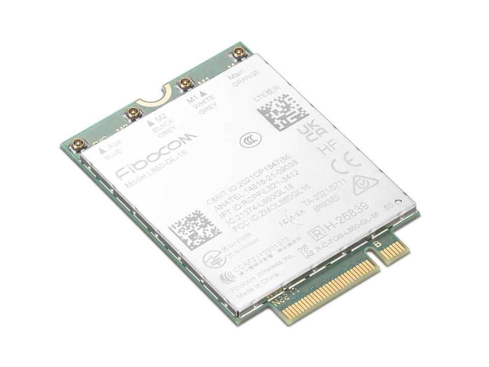 LENOVO ThinkPad Fibocom L860-GL-16 4G LTE CAT16 M.2 WWAN Module for T14/P14s Gen 4
