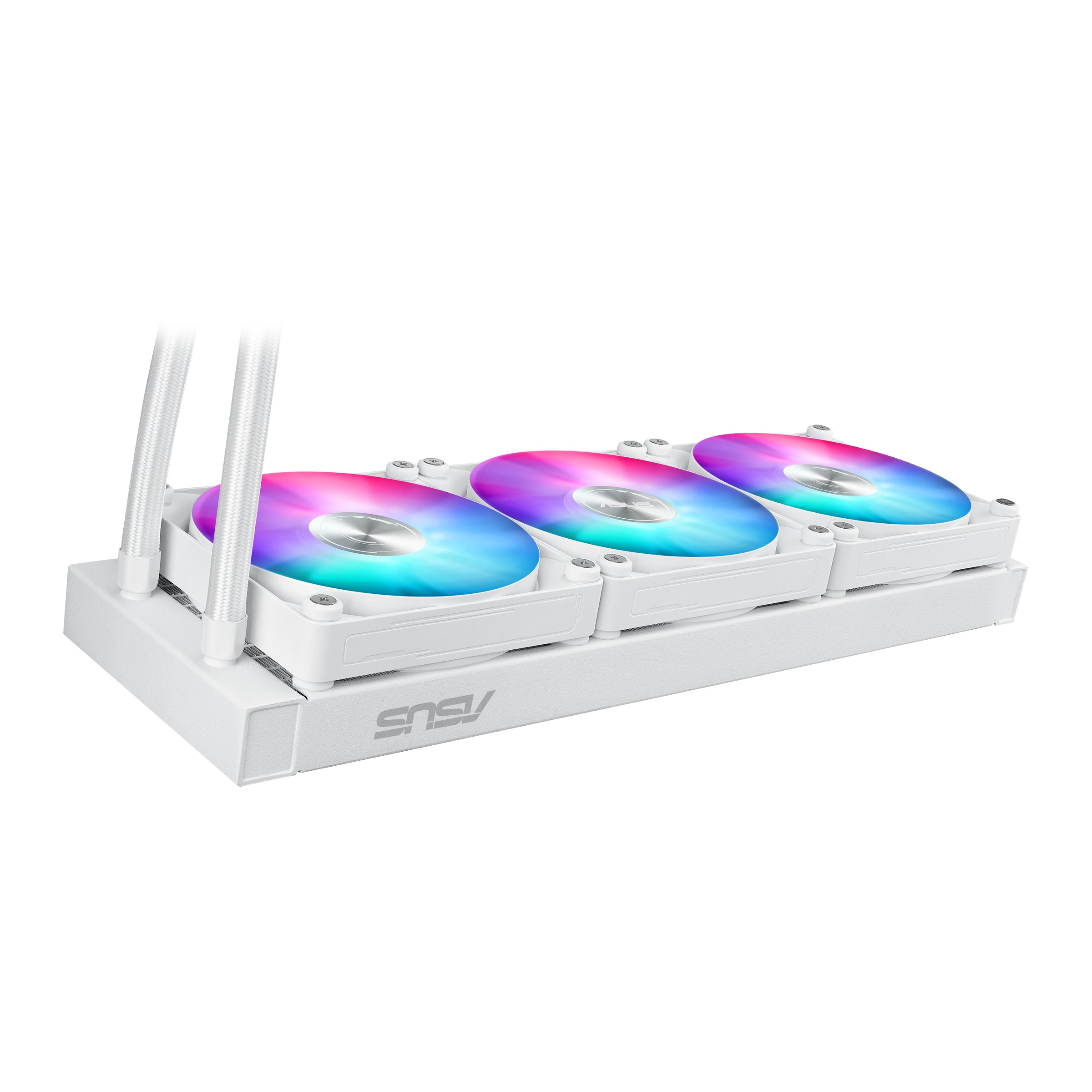 ASUS MAX GAMING LC 360 ARGB LCD WHT all-in-one liquid CPU cooler