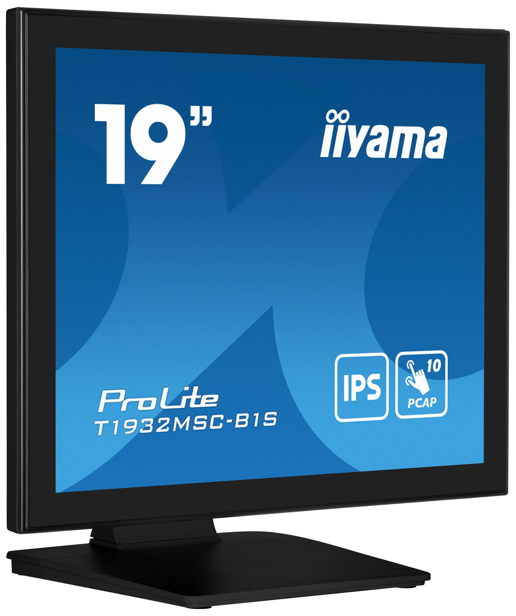 19" PCAP Bezel Free Front 10P Touch IPS