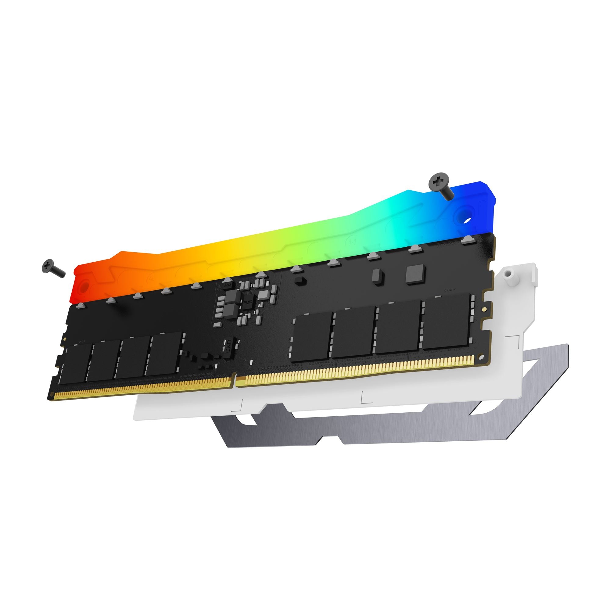 KINGSTON 24Go 8400MT/s DDR5 CL40 CUDIMM FURY Renegade RGB White XMP