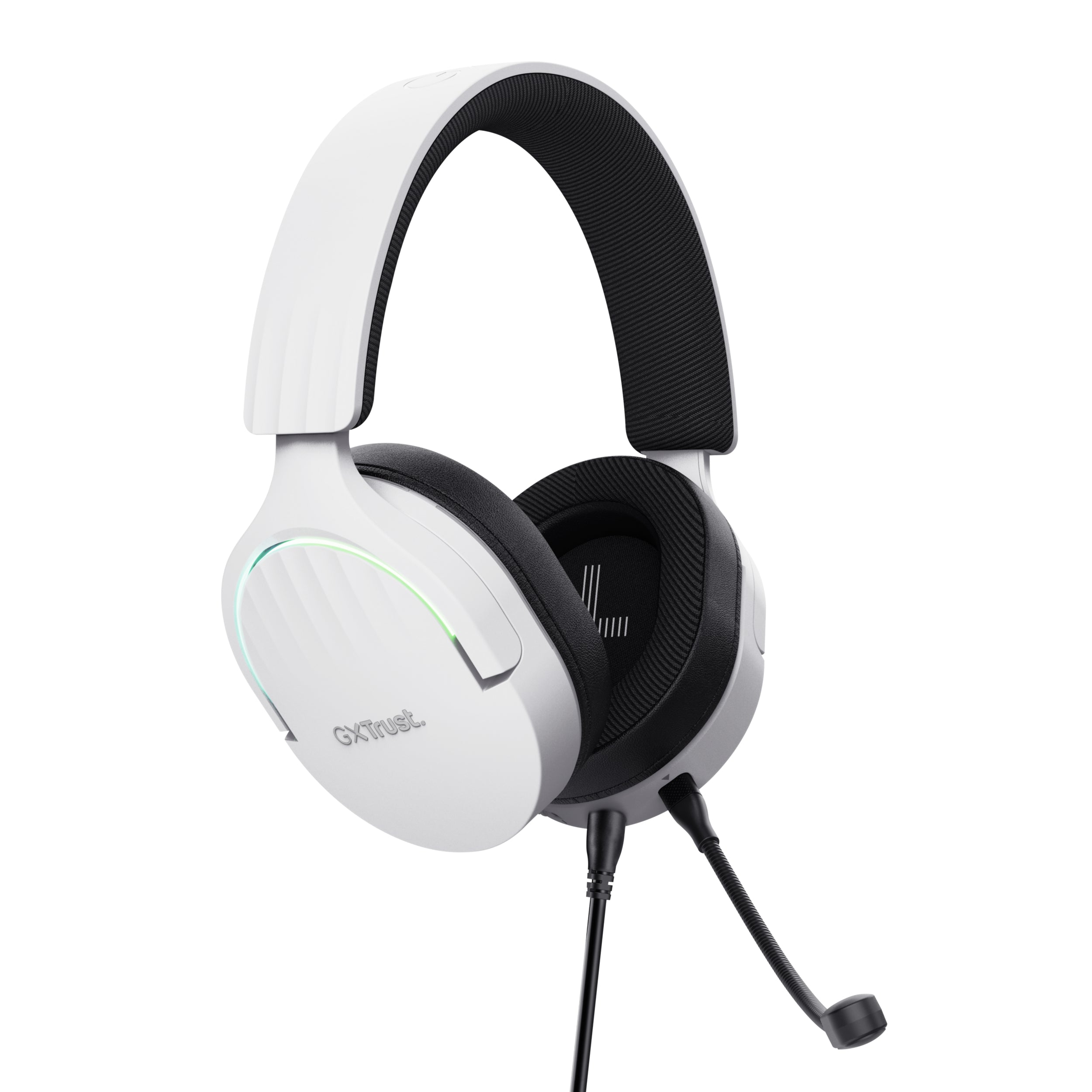 TRUST Casque micro FAYZO 7.1 USB pour PC & Console - White
