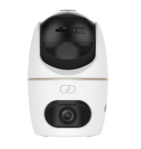 Dahua H5D-5F Caméra intérieure Wi-Fi 5+5MP, double objectif, panoramique et inclinaison
