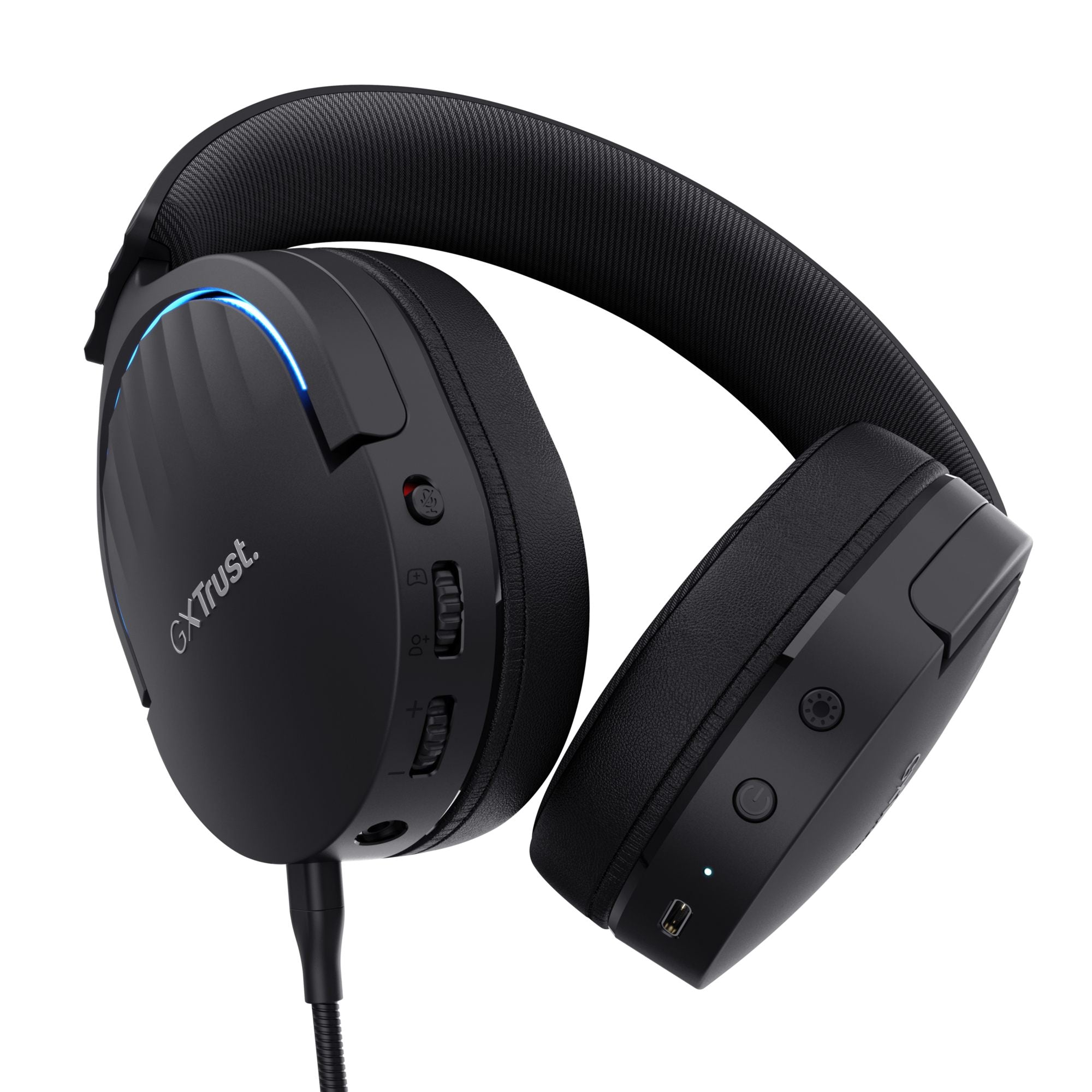 TRUST Casque gaming sans fil FAYZO DUAL Wireless - Black