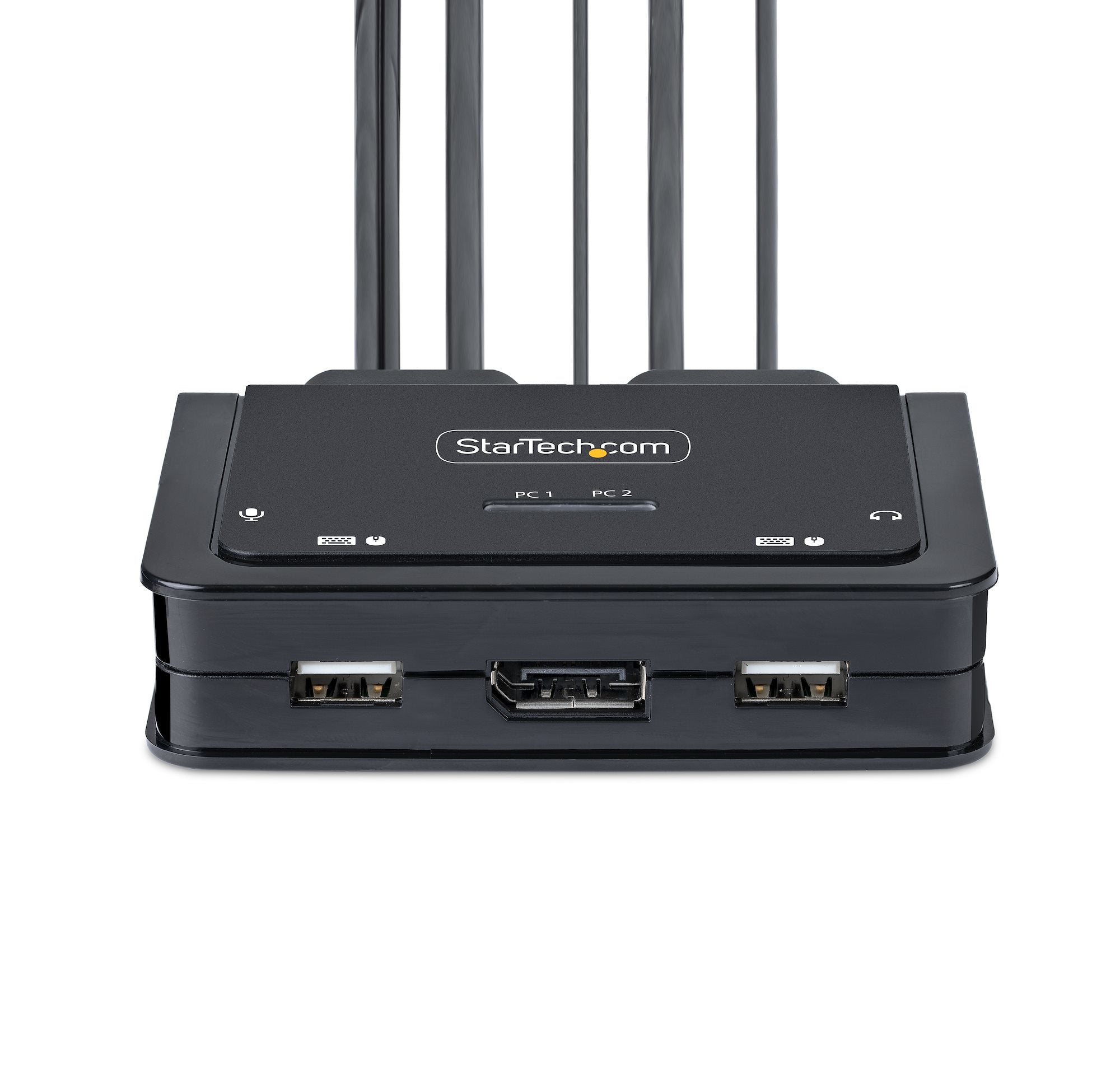 2-Port USB-C Cable KVM Switch 4K 60Hz