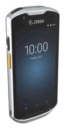 "Zebra TC57x ordinateur portable de poche 12,7 cm (5"") 1920 x 1080 pixels Écran tactile 249 g Noir, Argent"