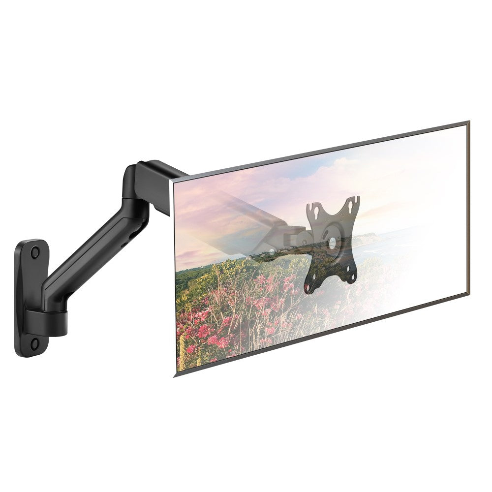 "Techly ICA-LCD G112E Support mural pour TV 17-32"" LED/LCD 9kg pivotant a ressort"