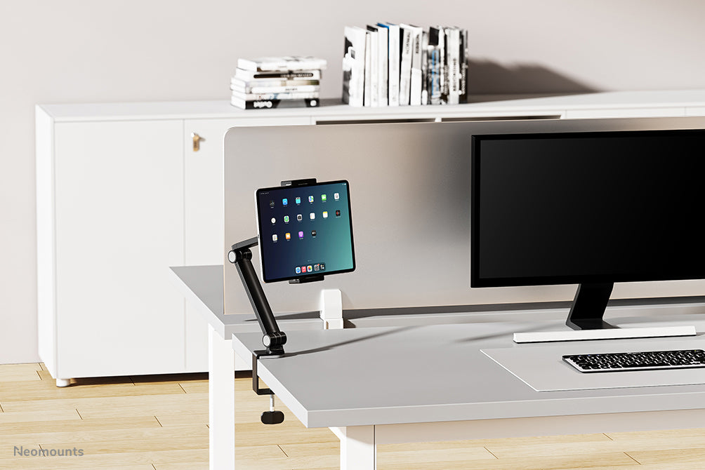 NEOMOUNTS DS15-545BL1 Support pour tablette à pince pour bureau 4.7-12.9p - universel - orientable