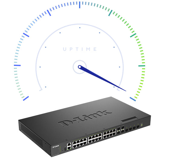 D-LINK Top of Rack 10 Gigabit Layer 3 Stackable Managed Switch 32 port