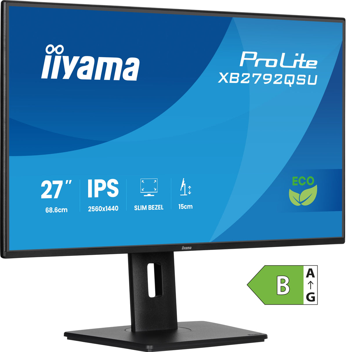 iiyama XB2792QSU-B1 27" Business QHD IPS