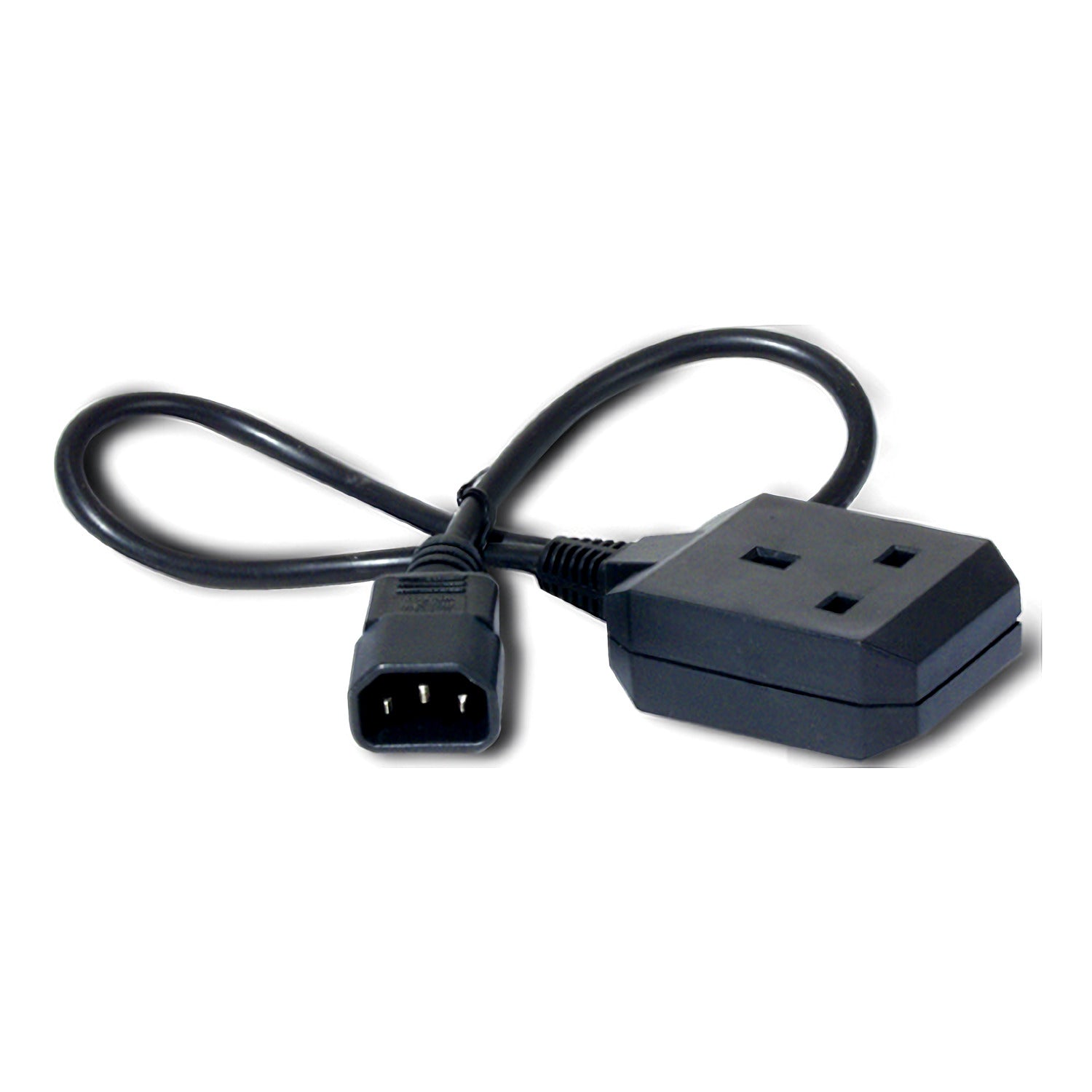 Power Cord/BS1363 C14 10A 230V 0.61M