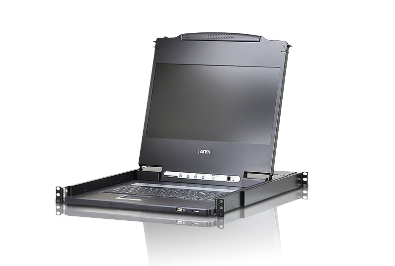 ATEN CL6700MW CONSOLE LCD CLAVIER US HDMI-DVI-VGA/USB FULL H