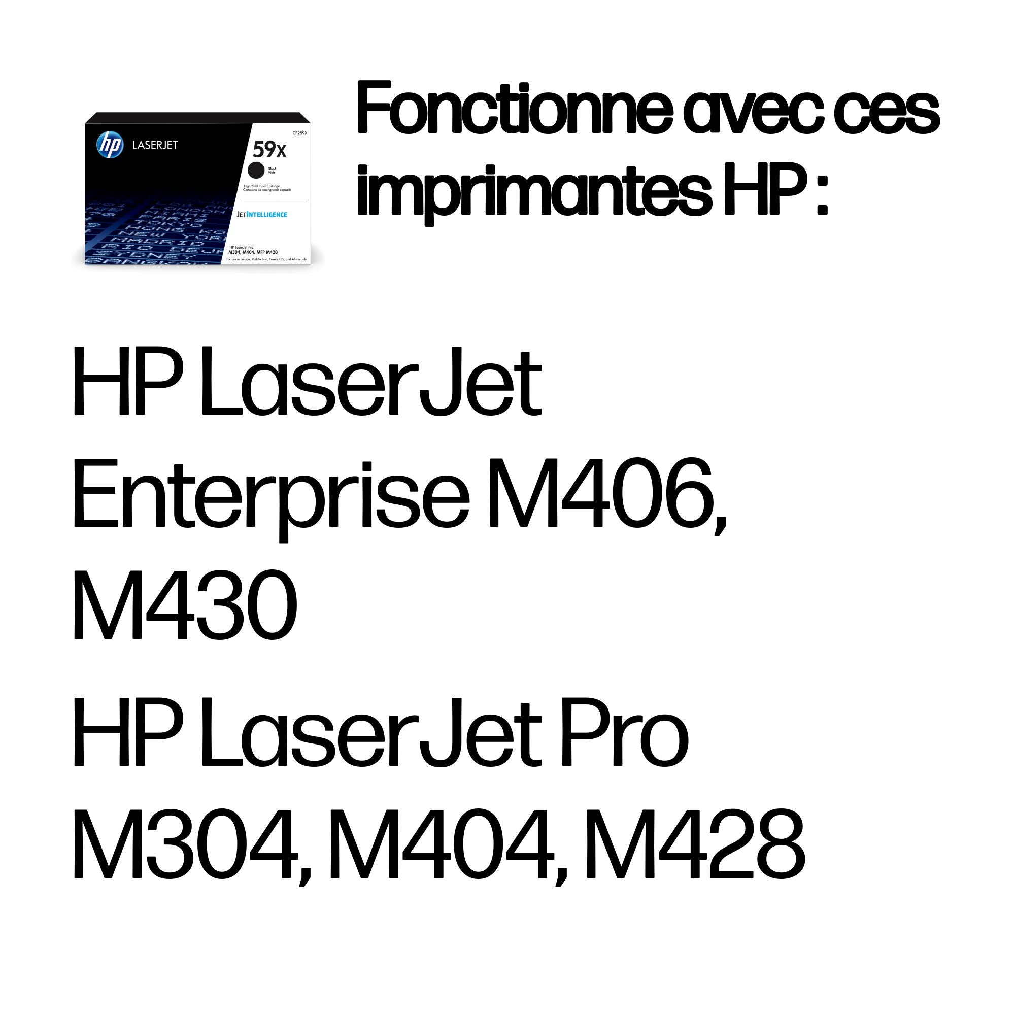HP 59X Black LaserJet Toner Cartridge