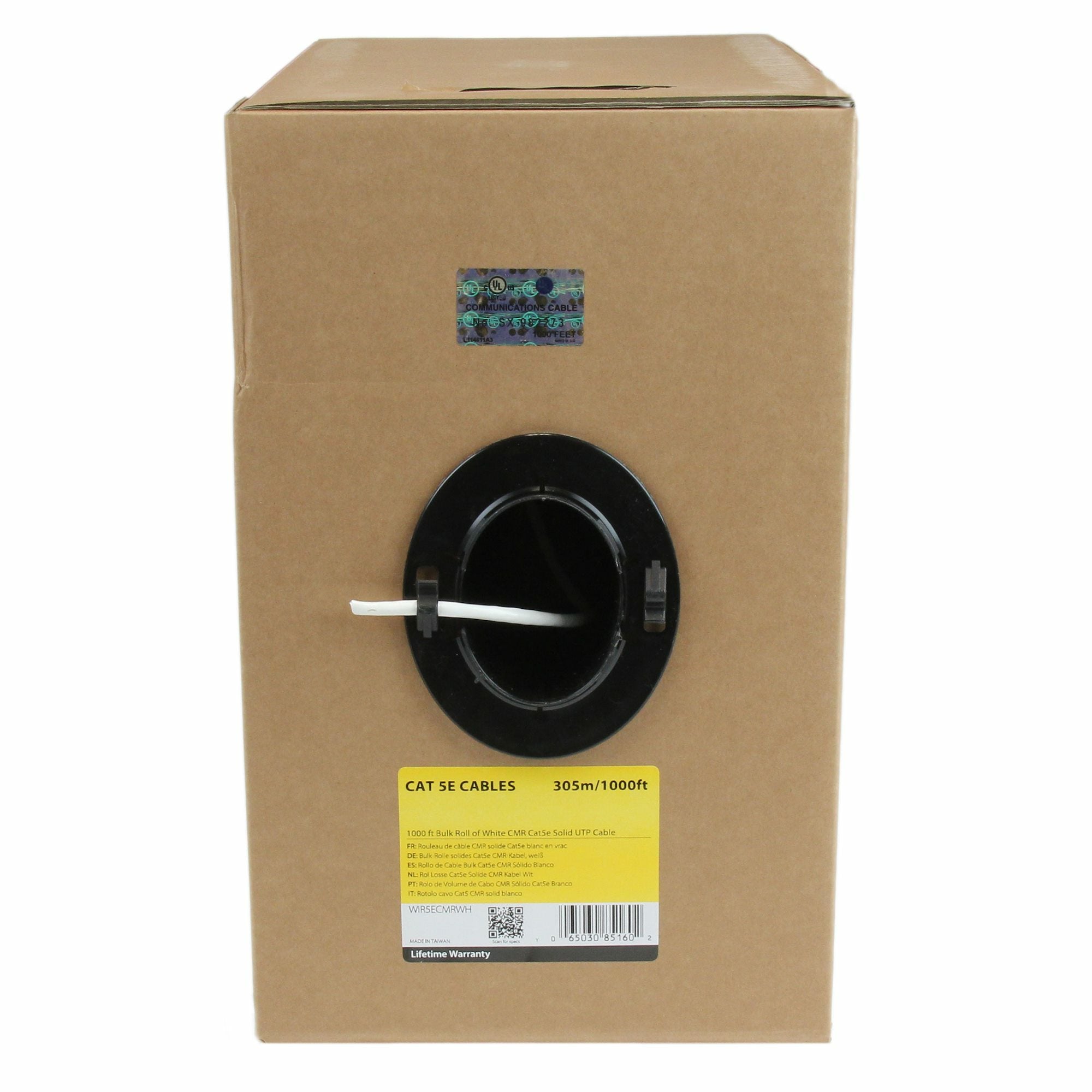 1000ft Bulk Roll Solid Cat5e Riser Cable