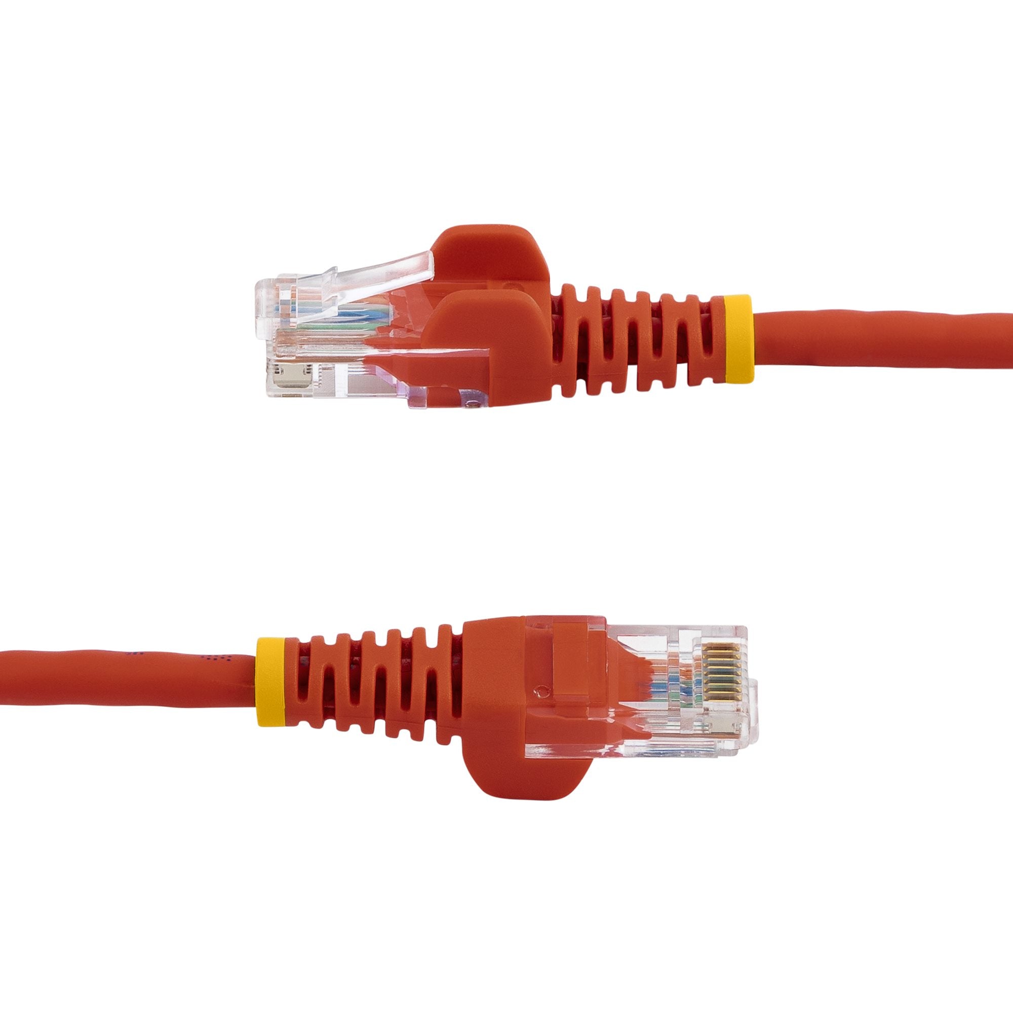 0.5m Red Snagless Cat5e Patch Cable