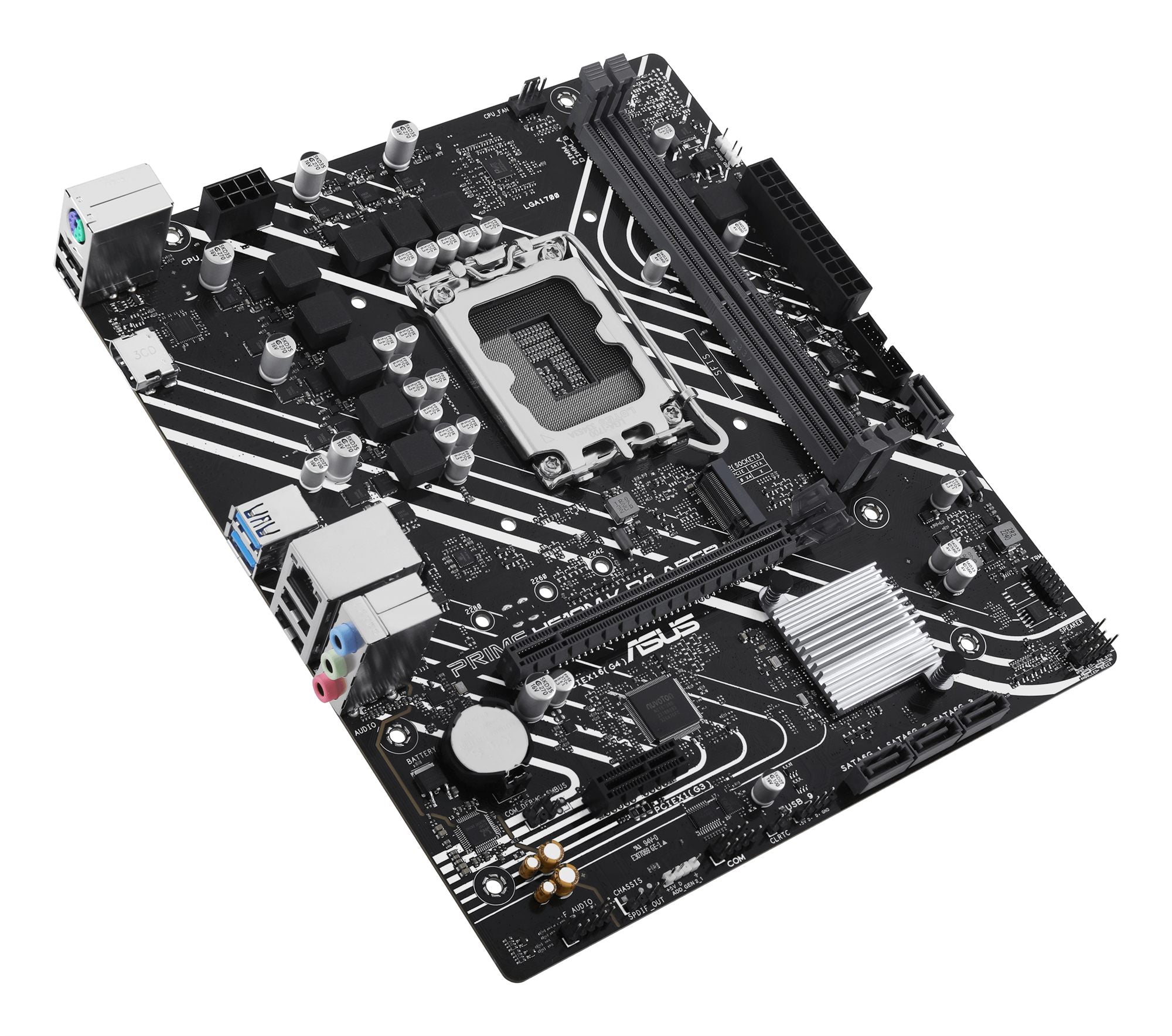 ASUS PRIME H610M-K D4 ARGB LGA1700 micro-ATX motherboard 2xDDR4 4xSATA PCIe 4.0 M.2 slot