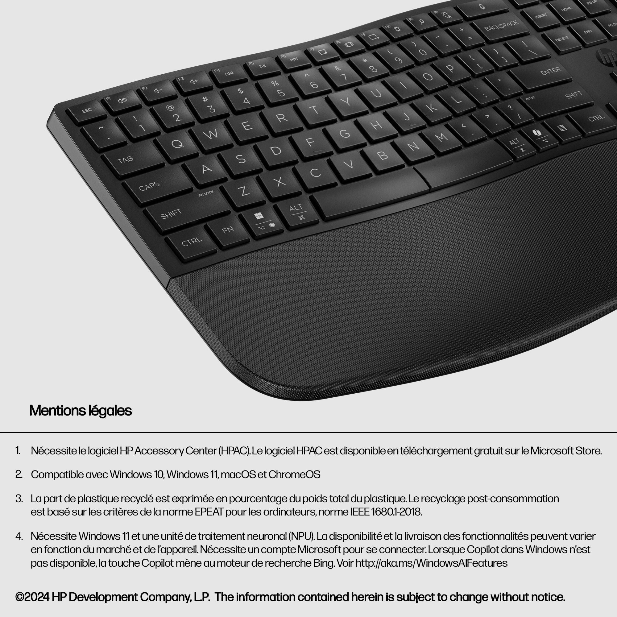 HP 680 CFT Dual-Mode KBD FR