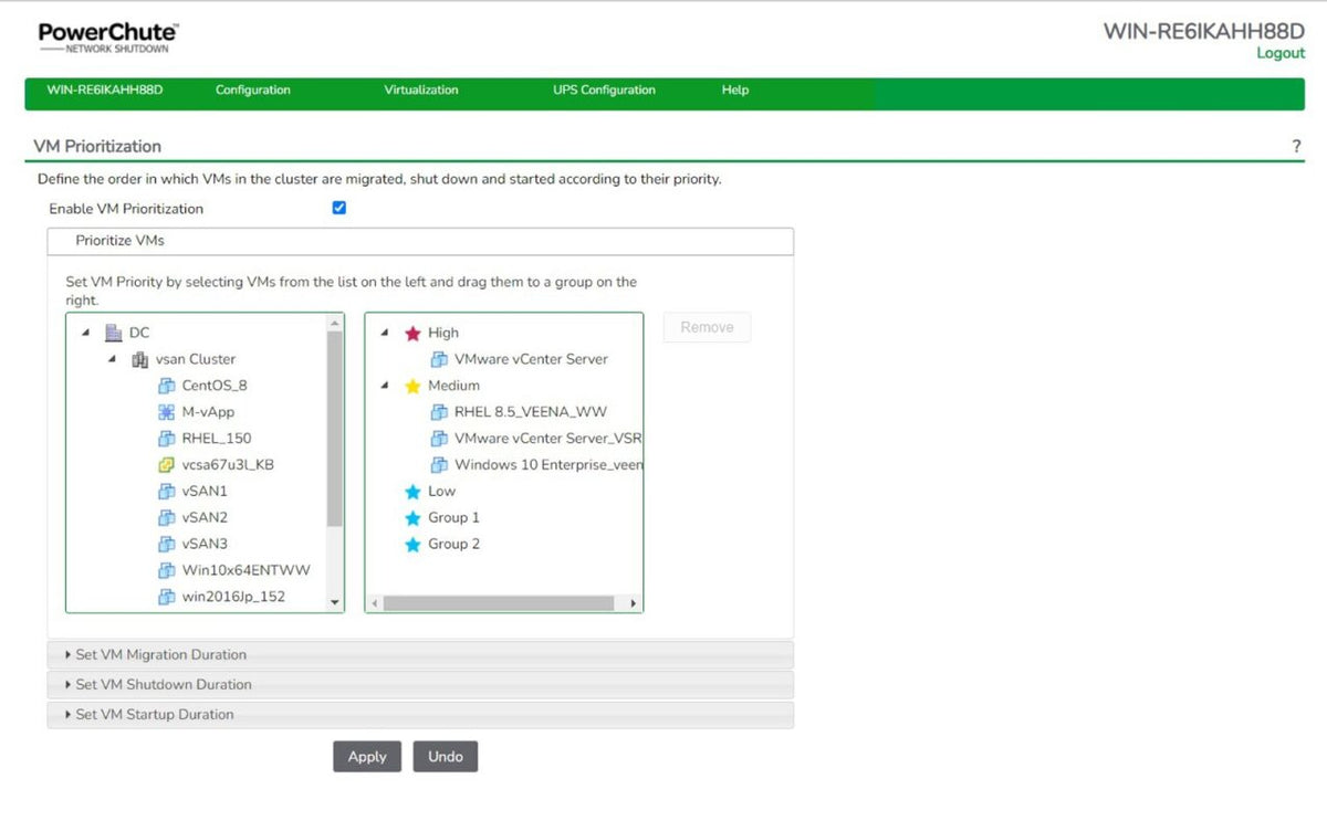 APC Digital license PowerChute Network Shutdown for Virtualization and HCI 1 year license