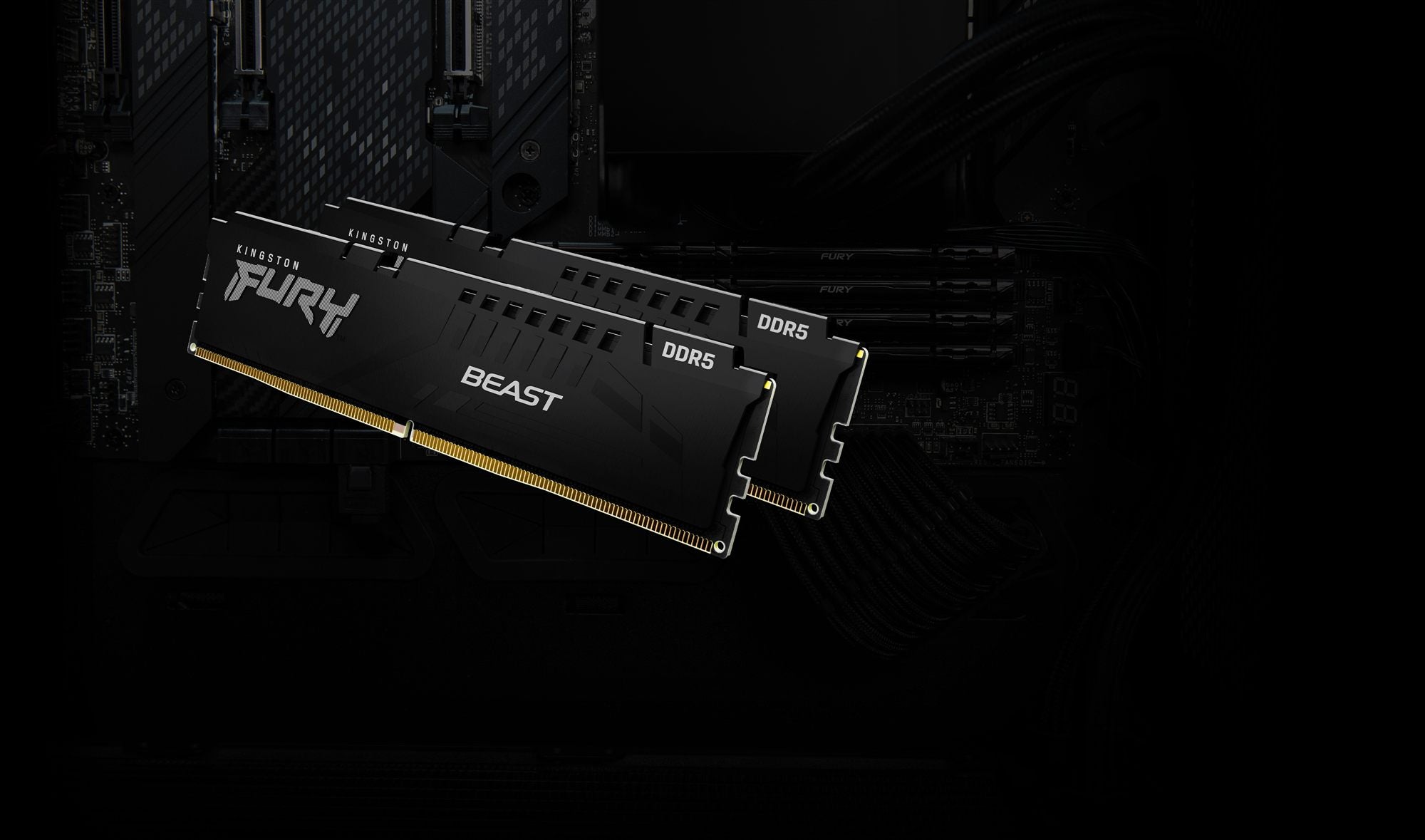 KINGSTON 32Go 6000MT/s DDR5 CL30 DIMM FURY Beast Black EXPO