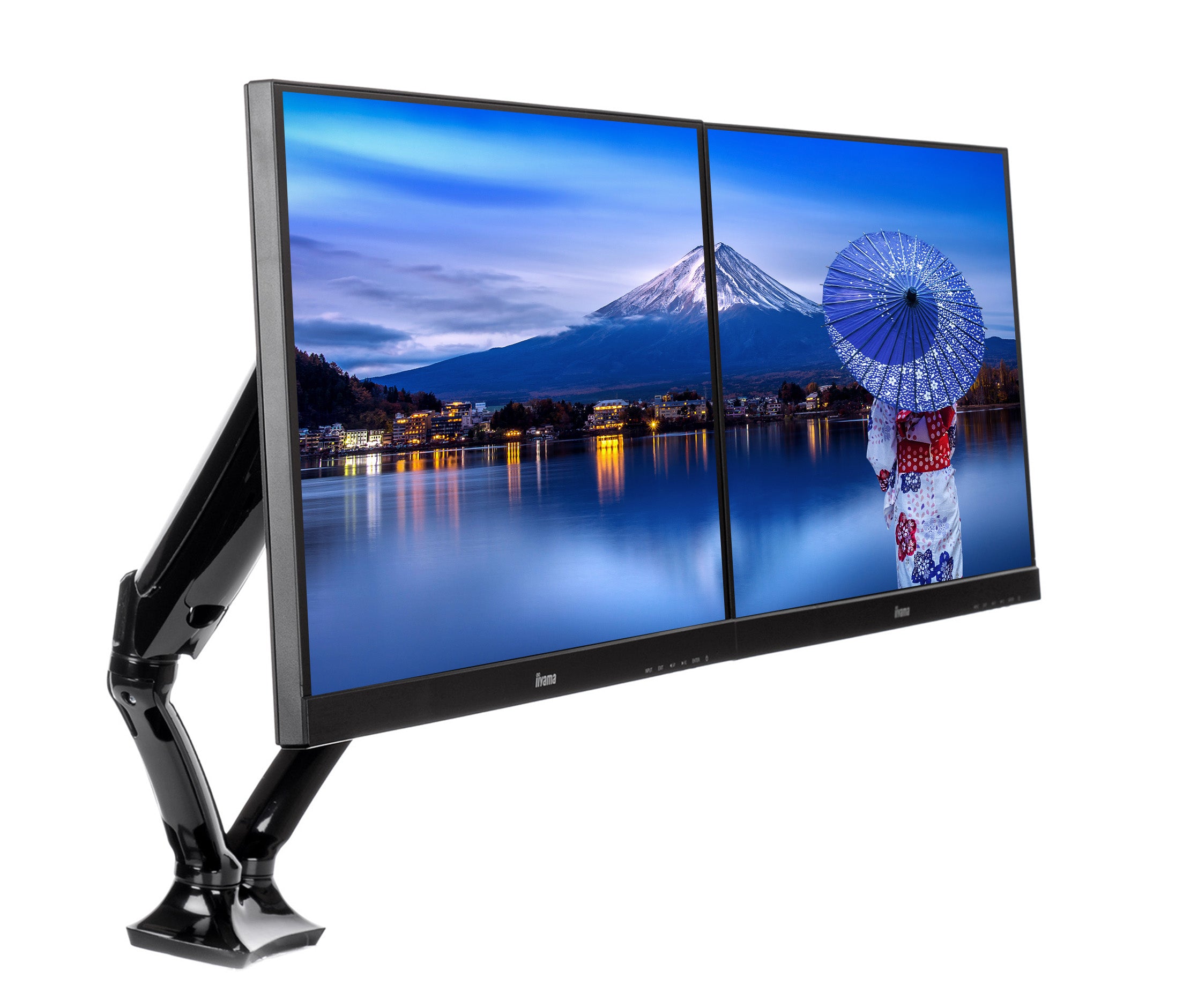 Desk Mount 10~27" VESA 75x75/100x100mm