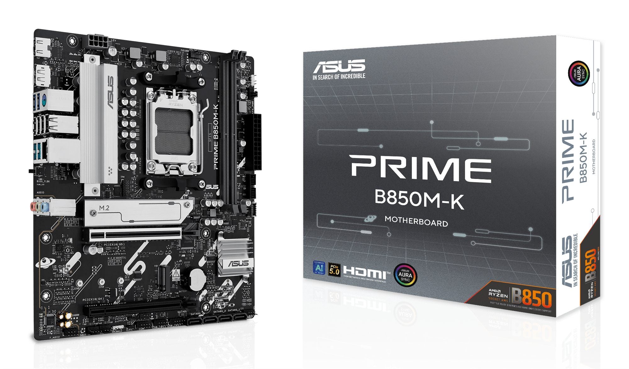 ASUS PRIME B850M-K AM5 MB 2xDDR5