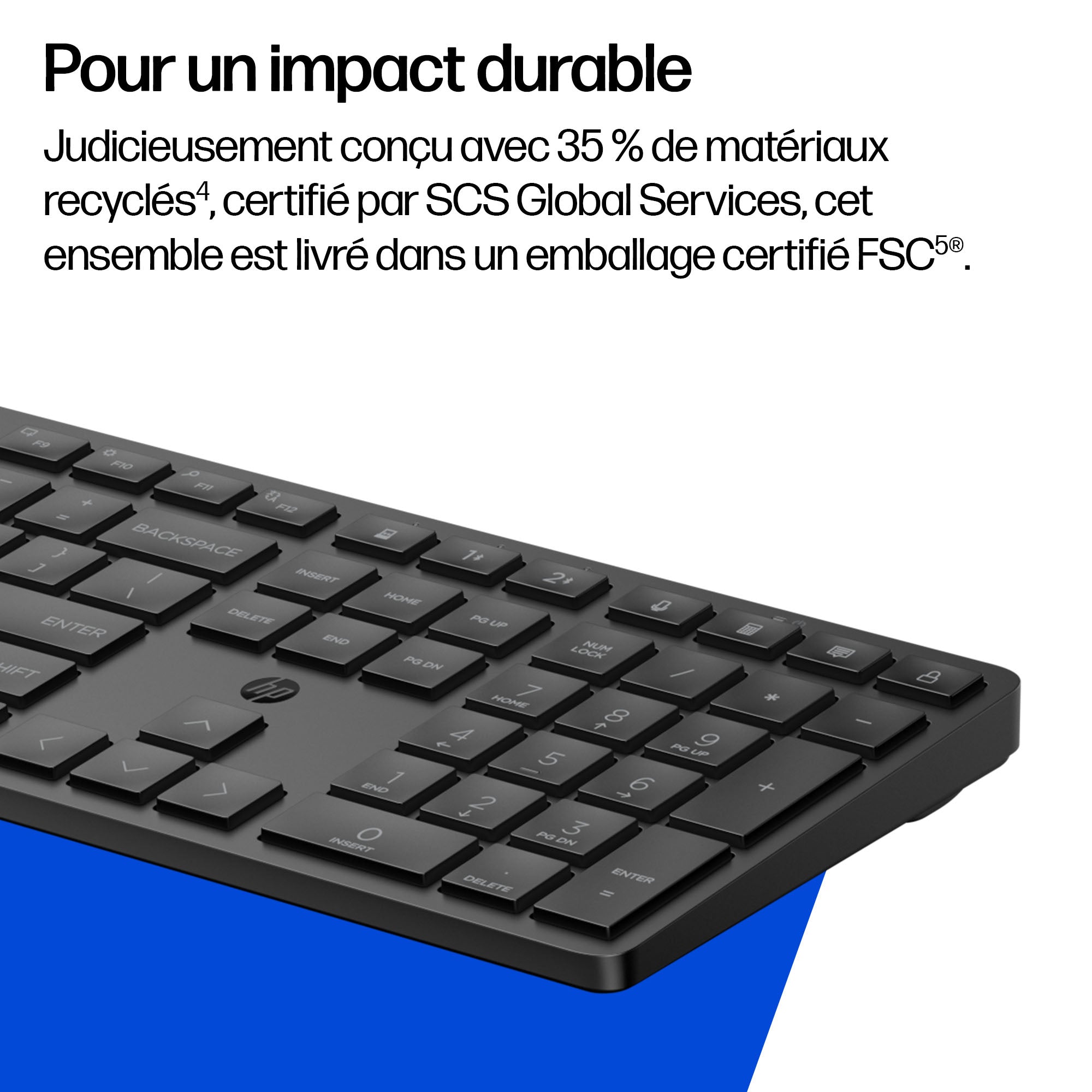 HP Multi-Device Dual-Mode Mouse and Keyboard Combo 495C FR