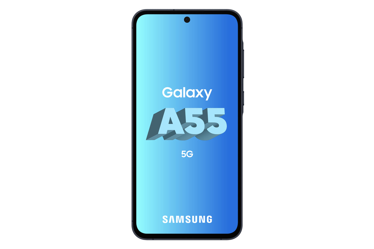 Samsung A556 Galaxy A55 5G (Double Sim - 6.6", 256 Go, 8 Go RAM) Bleu Nuit