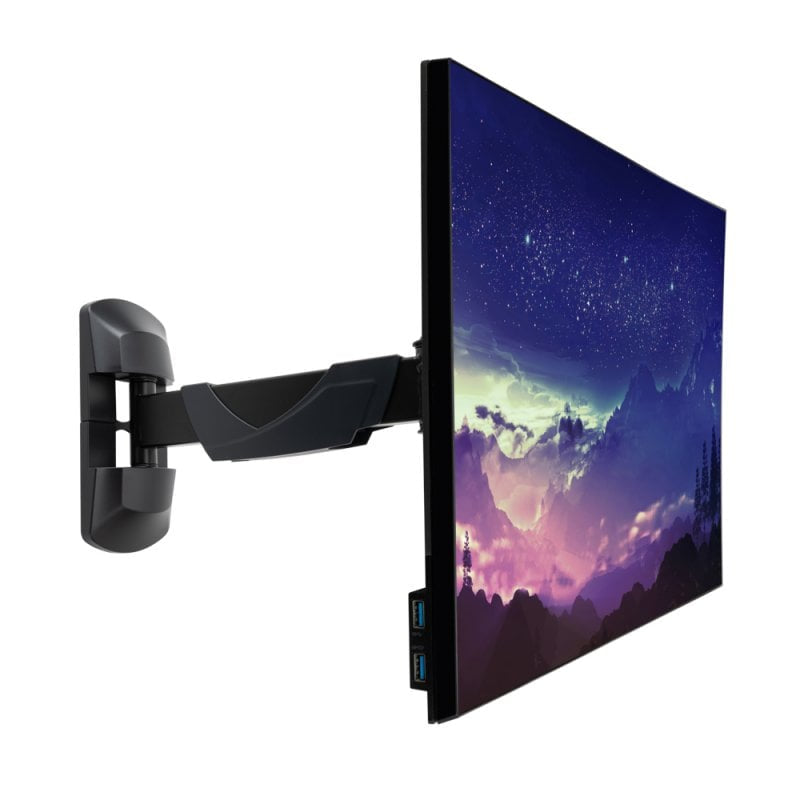 Lindy 40713 Single Fixed Wall Mounted Display Mount