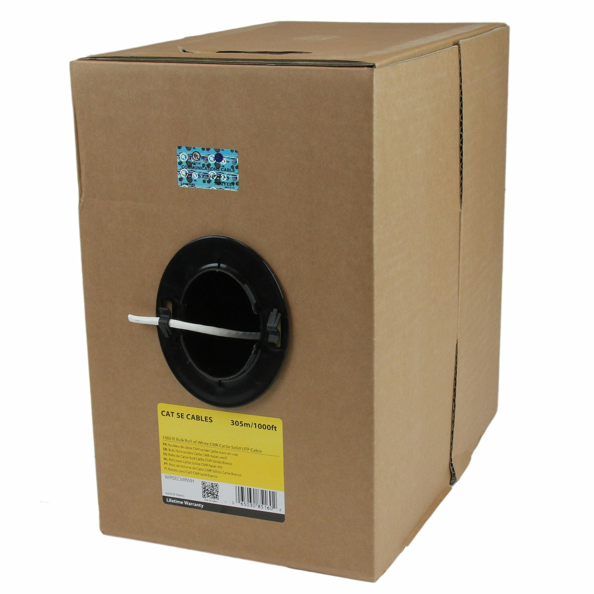 1000ft Bulk Roll Solid Cat5e Riser Cable