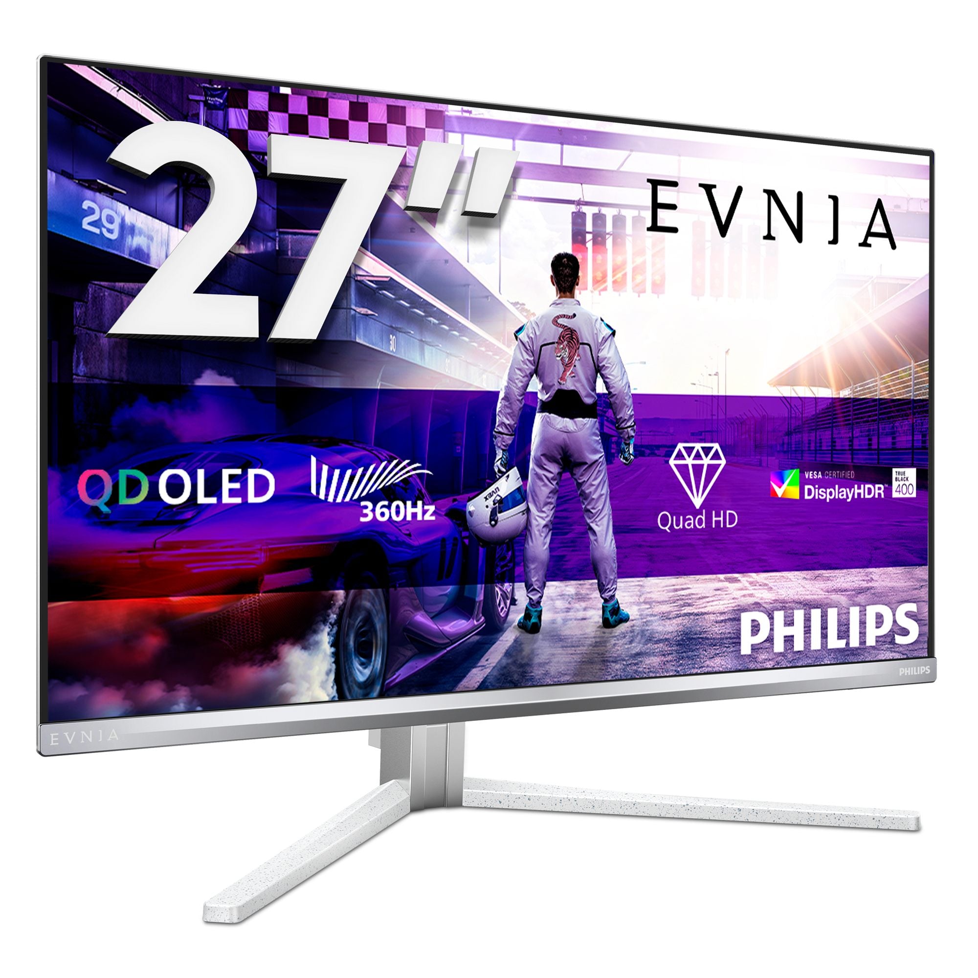 PHILIPS 27M2N8500/00 26.5p QHD OLED 360Hz 1000cd/m2 0.03ms HDMI2.1x2 DP USB Type C Speakers Height Adj.