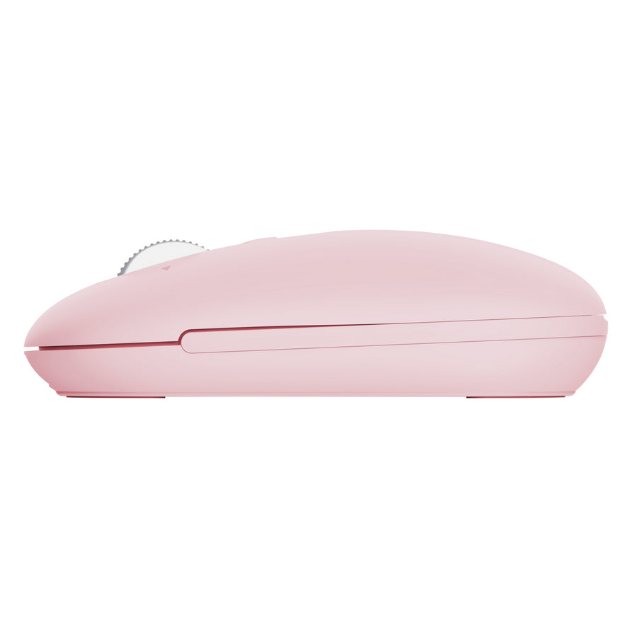 TRUST Souris sans fil SERON hyperscroll multi-connexion rechargeable rose