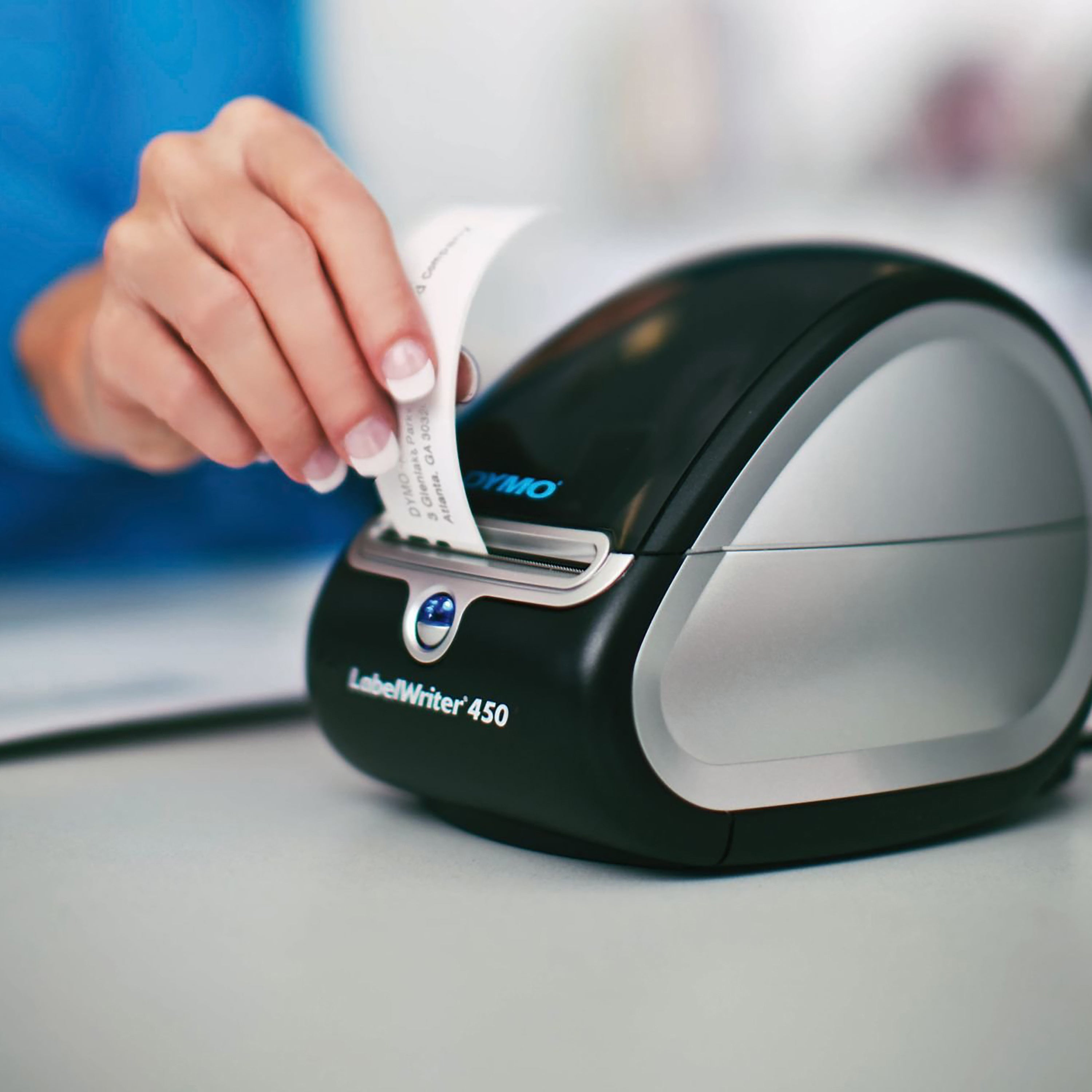 DYMO Labelwriter étiquettes 28x89 mm, blanc 2 rouleaux de 130