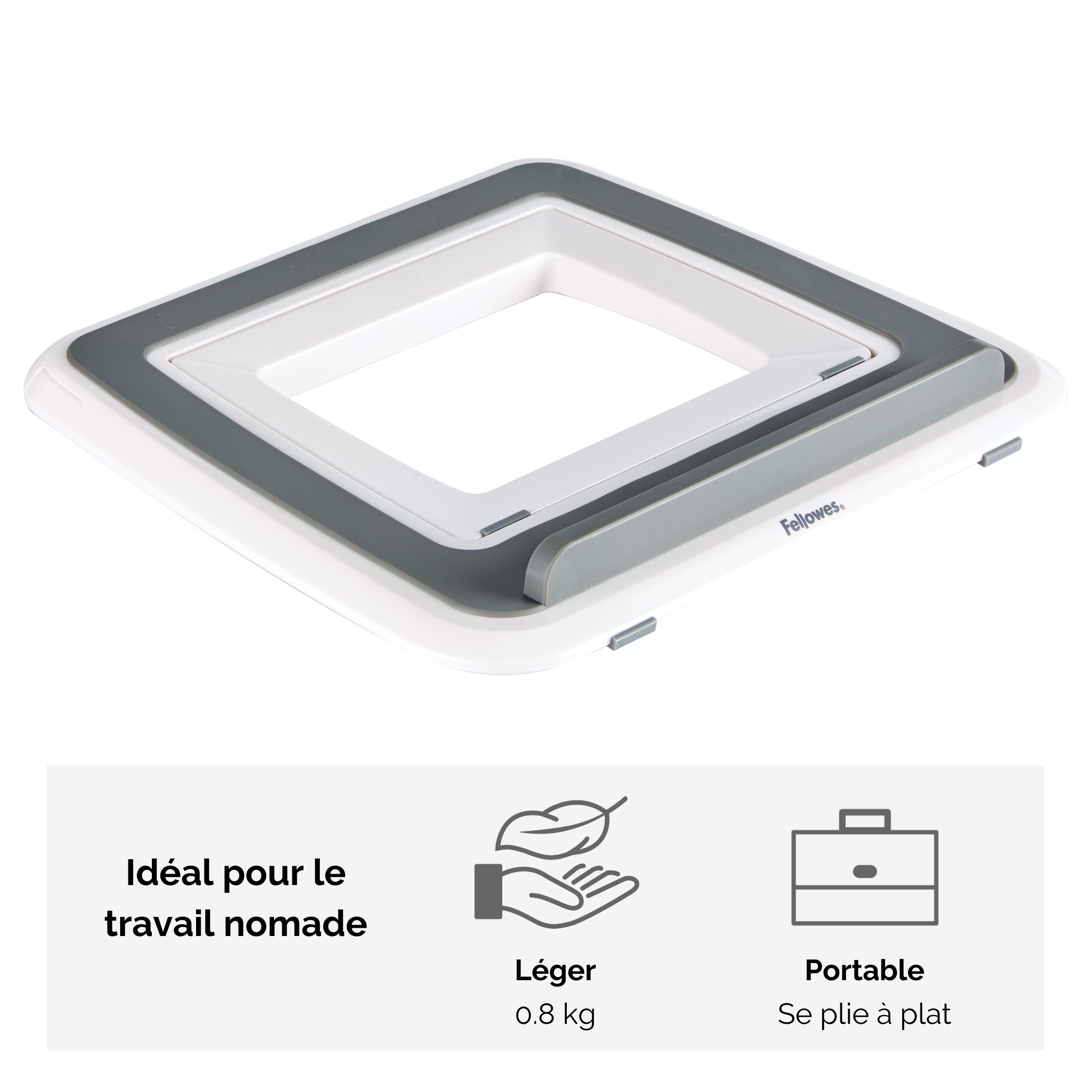 FELLOWES I-Spire Series Laptop Quick Lift White
