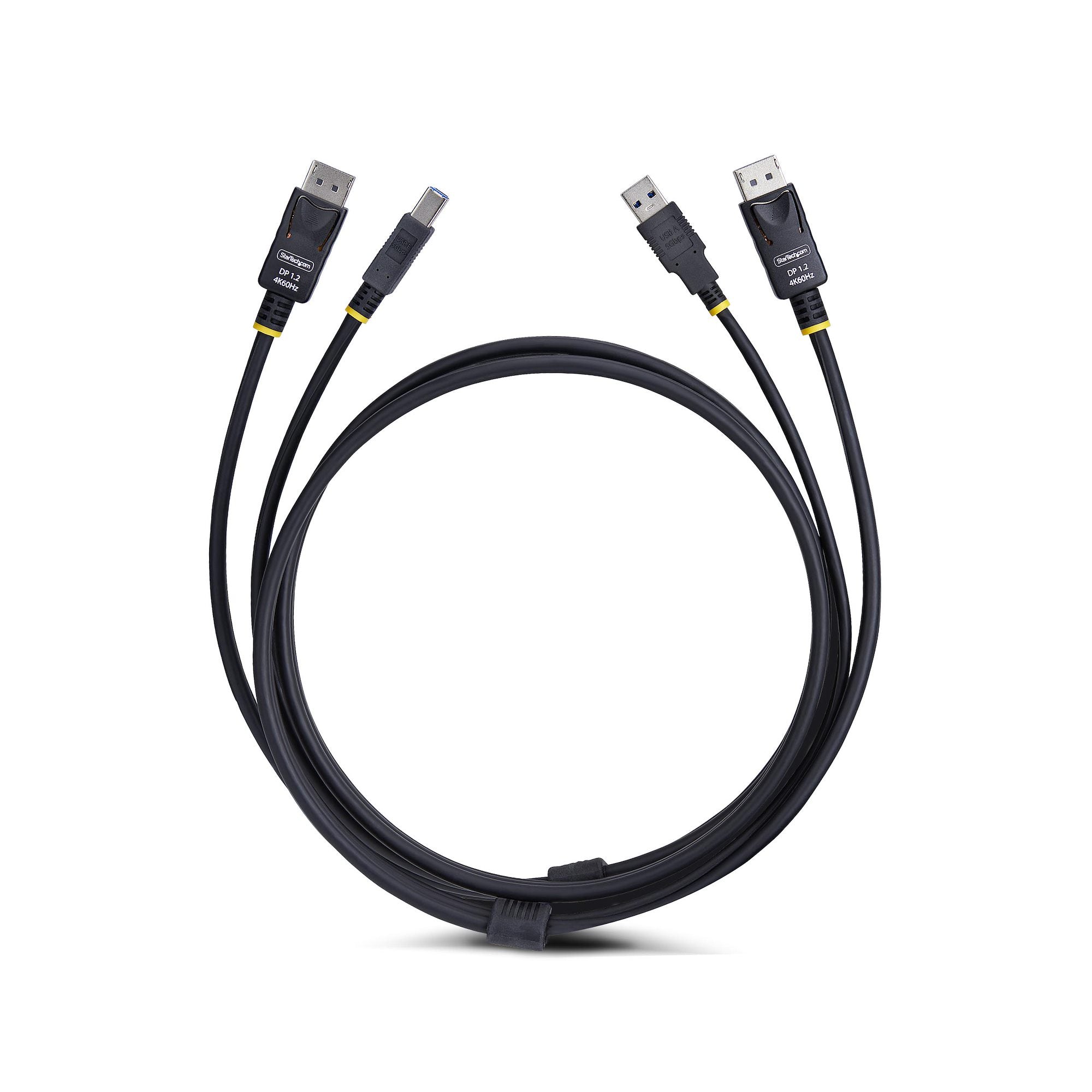 DisplayPort and USB 5Gbps KVM Cable