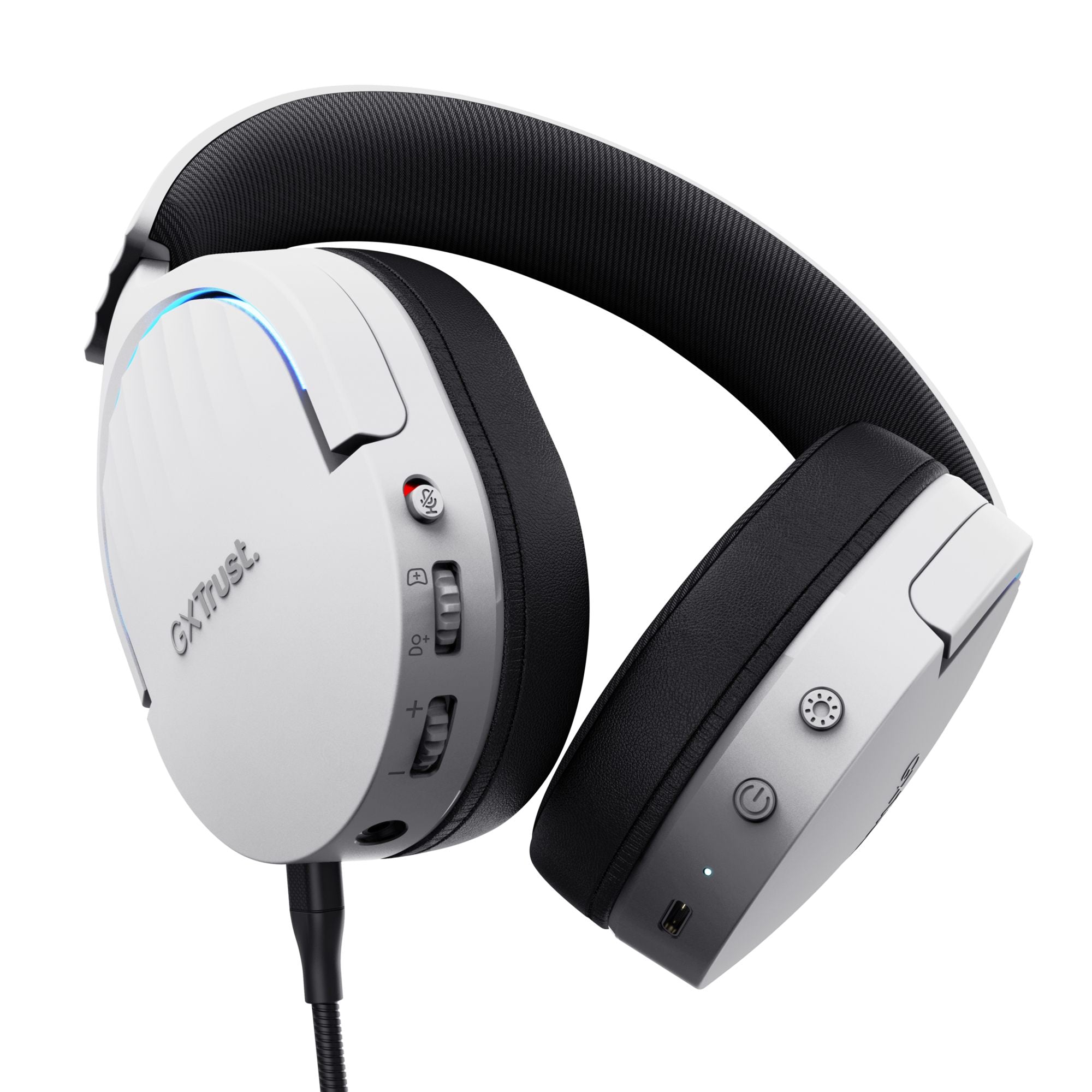 TRUST Casque gaming sans fil FAYZO DUAL Wireless - White