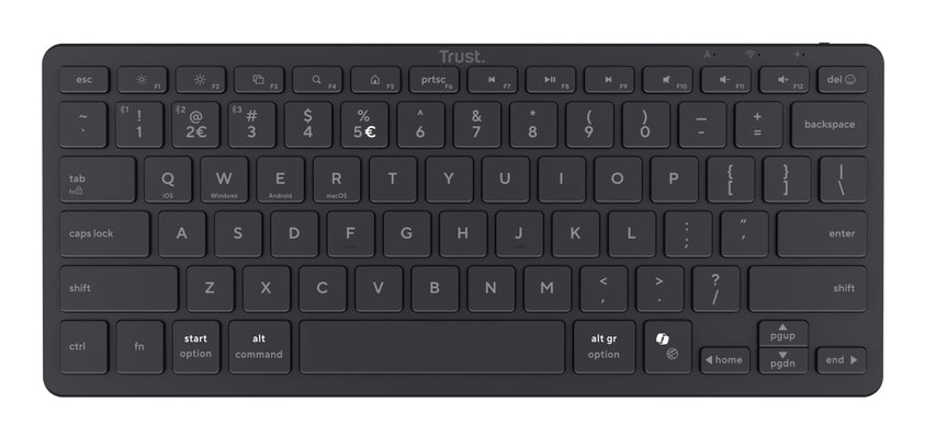 TRUST Clavier sans fil NADO II noir
