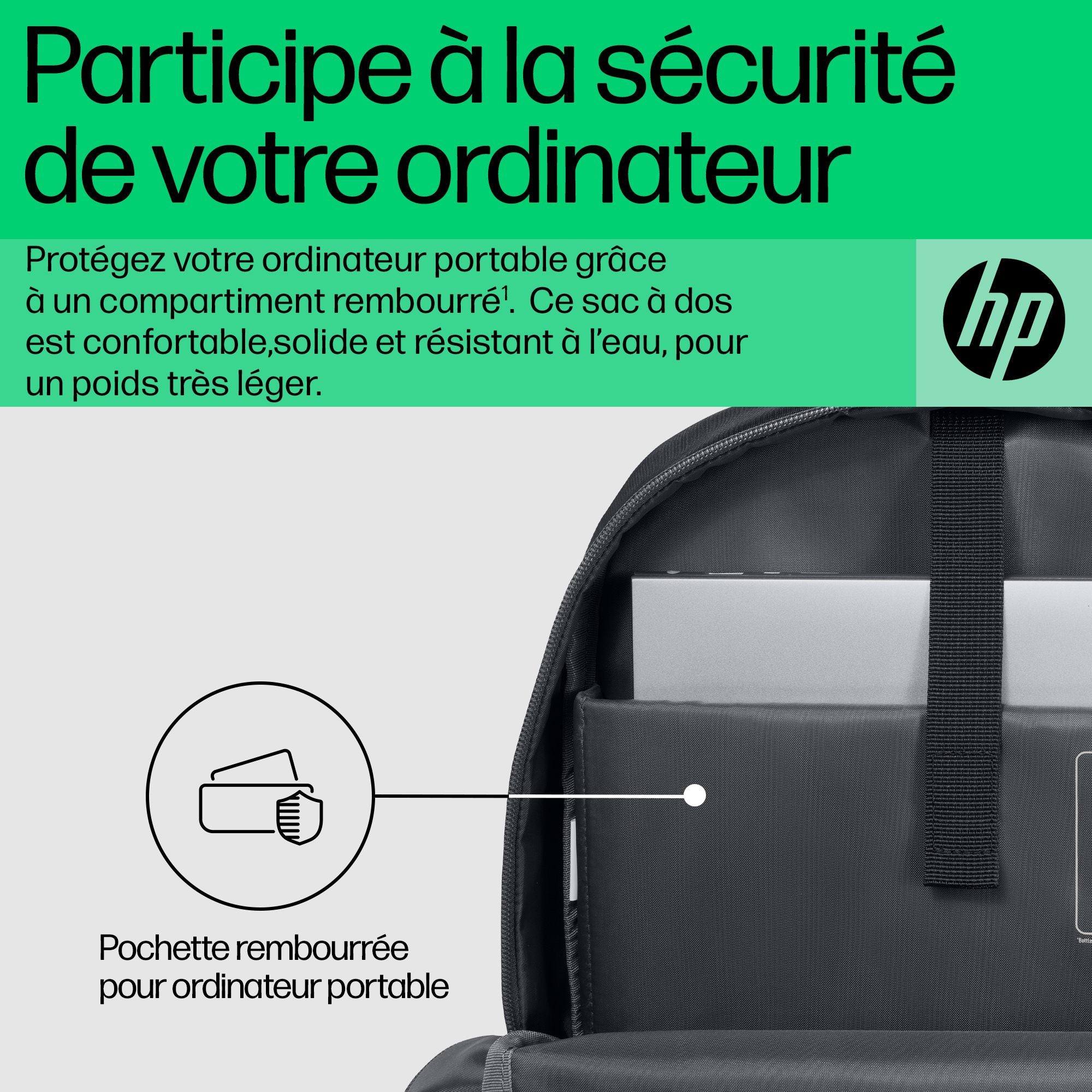 HP 15.6 Laptop Backpack