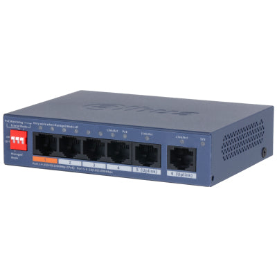 Dahua CS4006-4GT-60-V2 Commutateur POE 4 ports