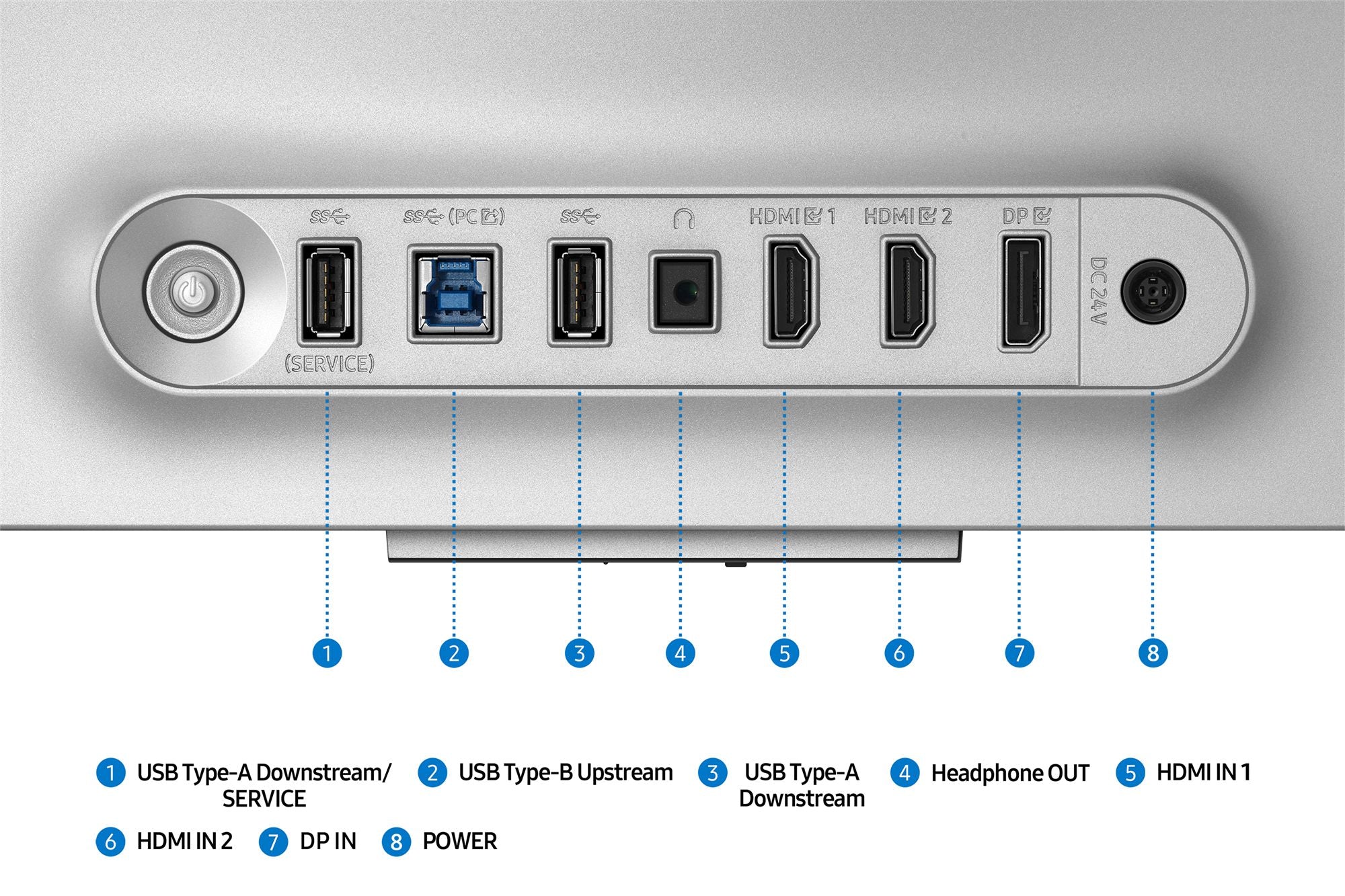 "Samsung G81SF écran plat de PC 81,3 cm (32"") 3840 x 2160 pixels 4K Ultra HD OLED Argent"