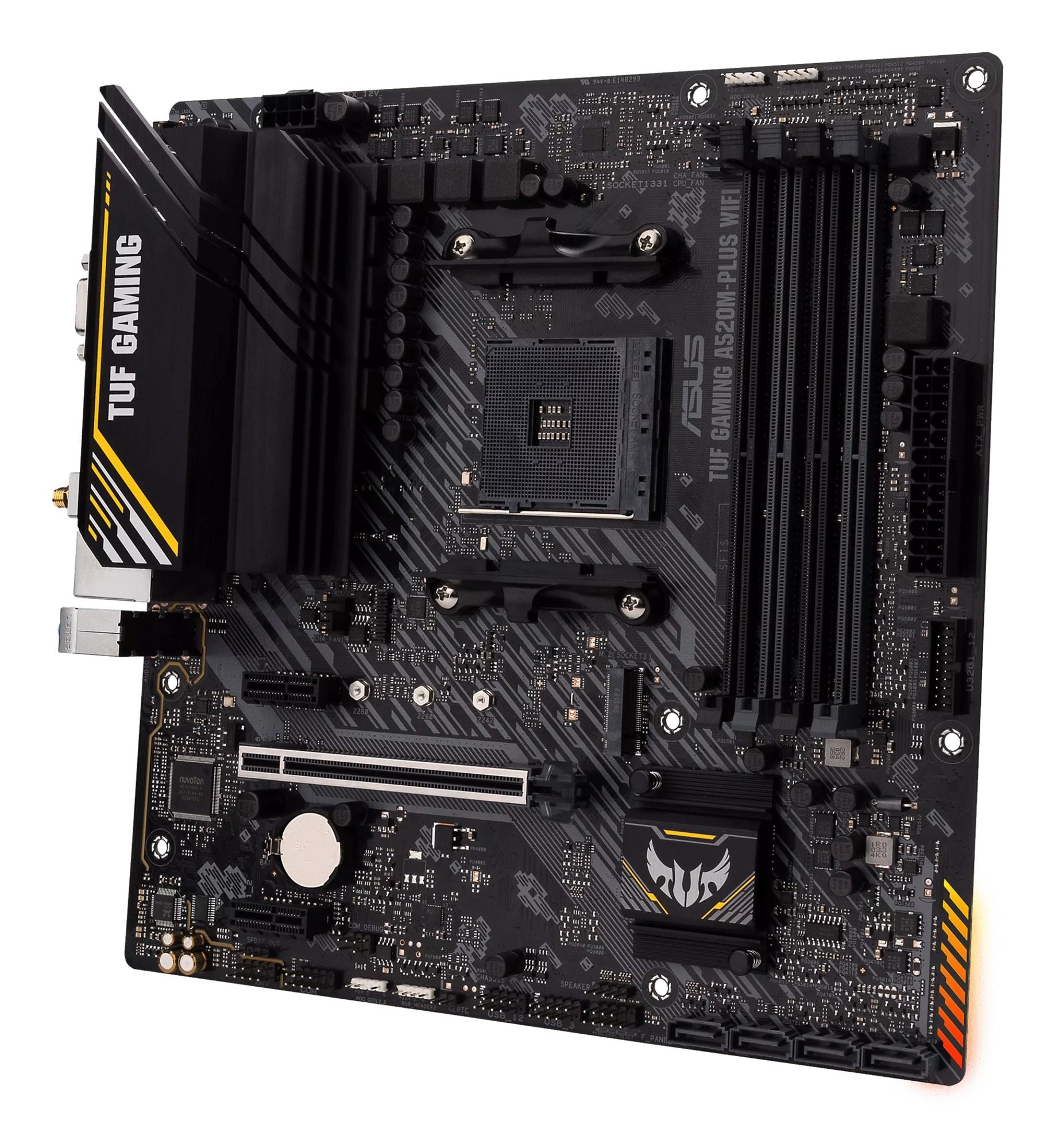 ASUS TUF GAMING A520M-PLUS II AMD A520 microATX 4DDR4