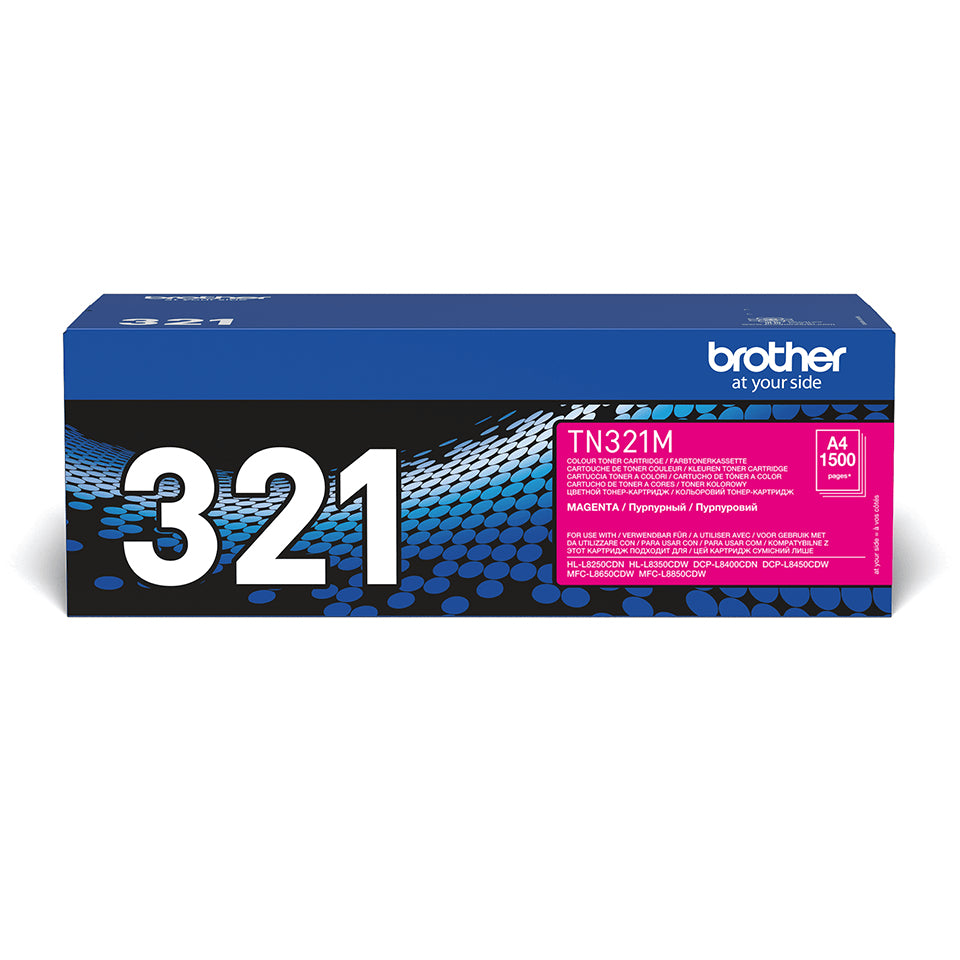 BROTHER TN-321M cartouche de toner magenta capacité standard 1.500 pages pack de 1