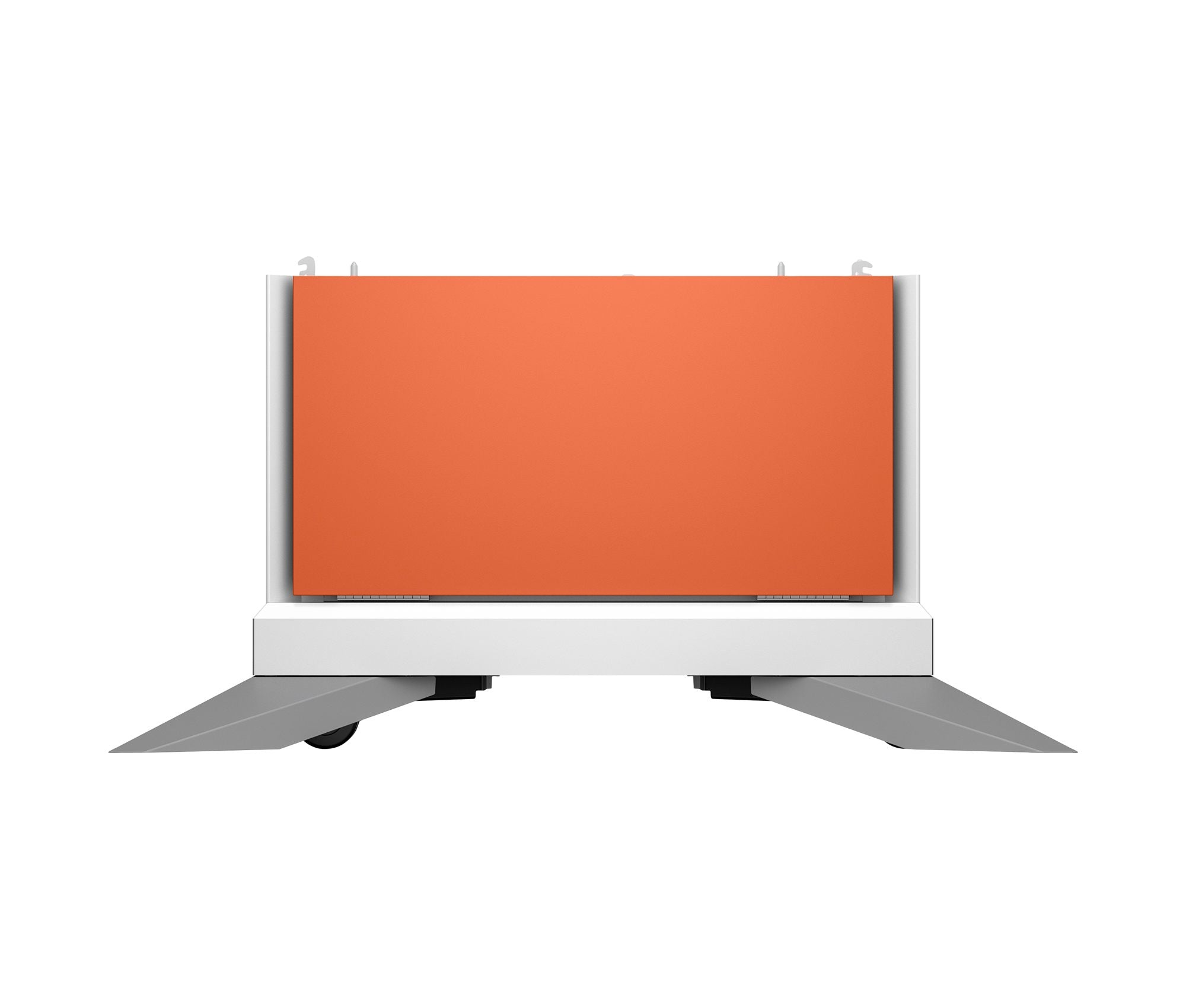 HP Clr LaserJet Red Storage Stand
