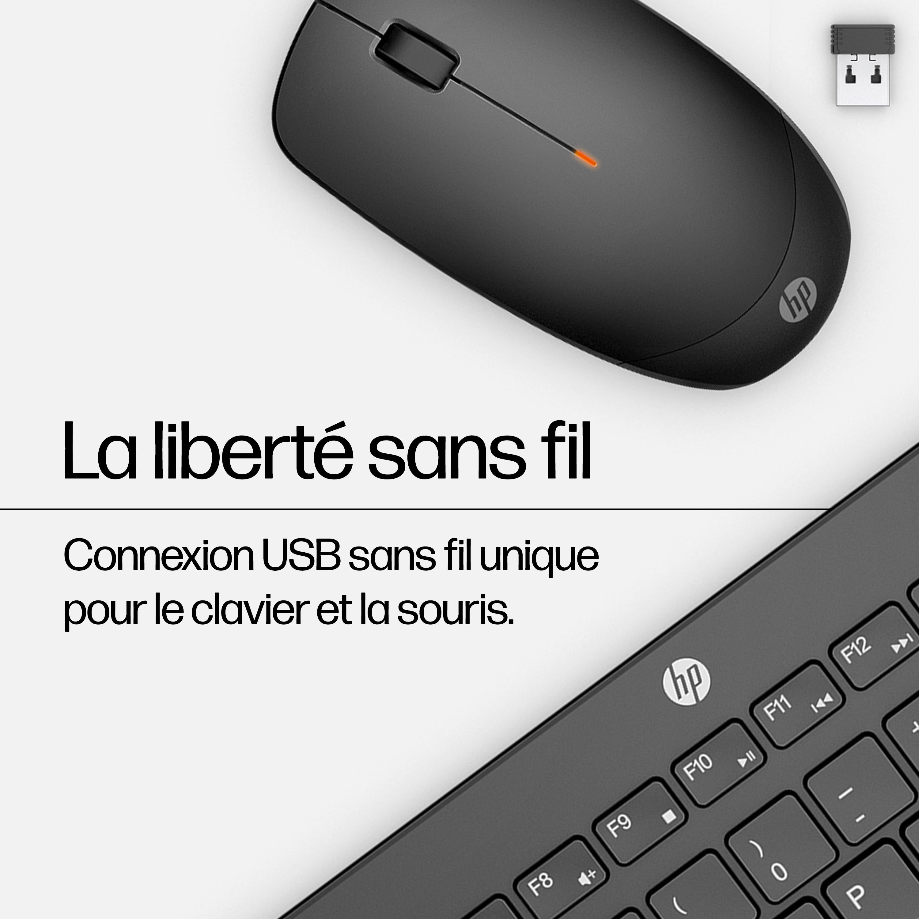 HP 230 WL Mouse+KB Combo EMEA-INTL Engl